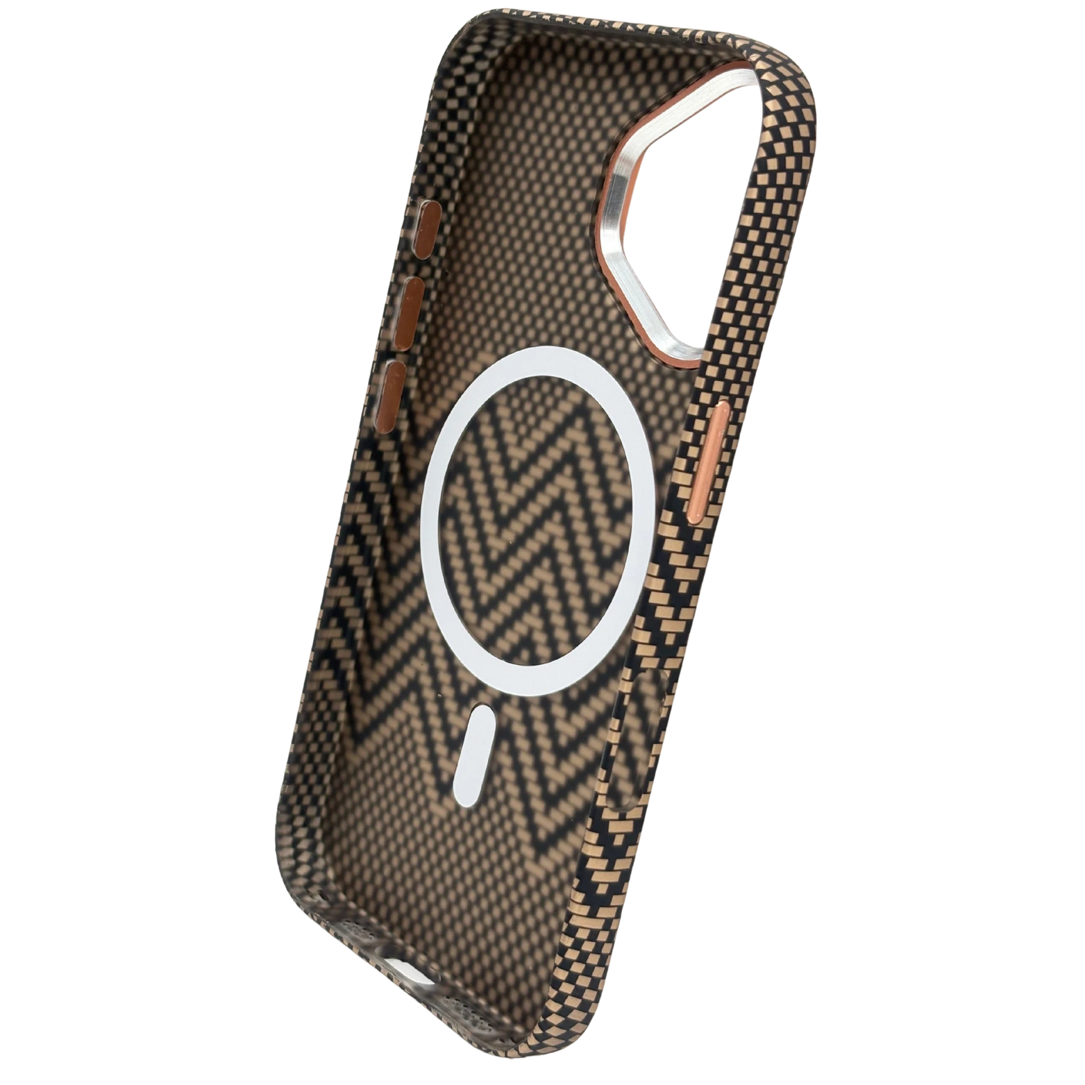 Premium Woven Chevron | Ultra İnce – Güçlü MagSafe – Sararma Yapmaz