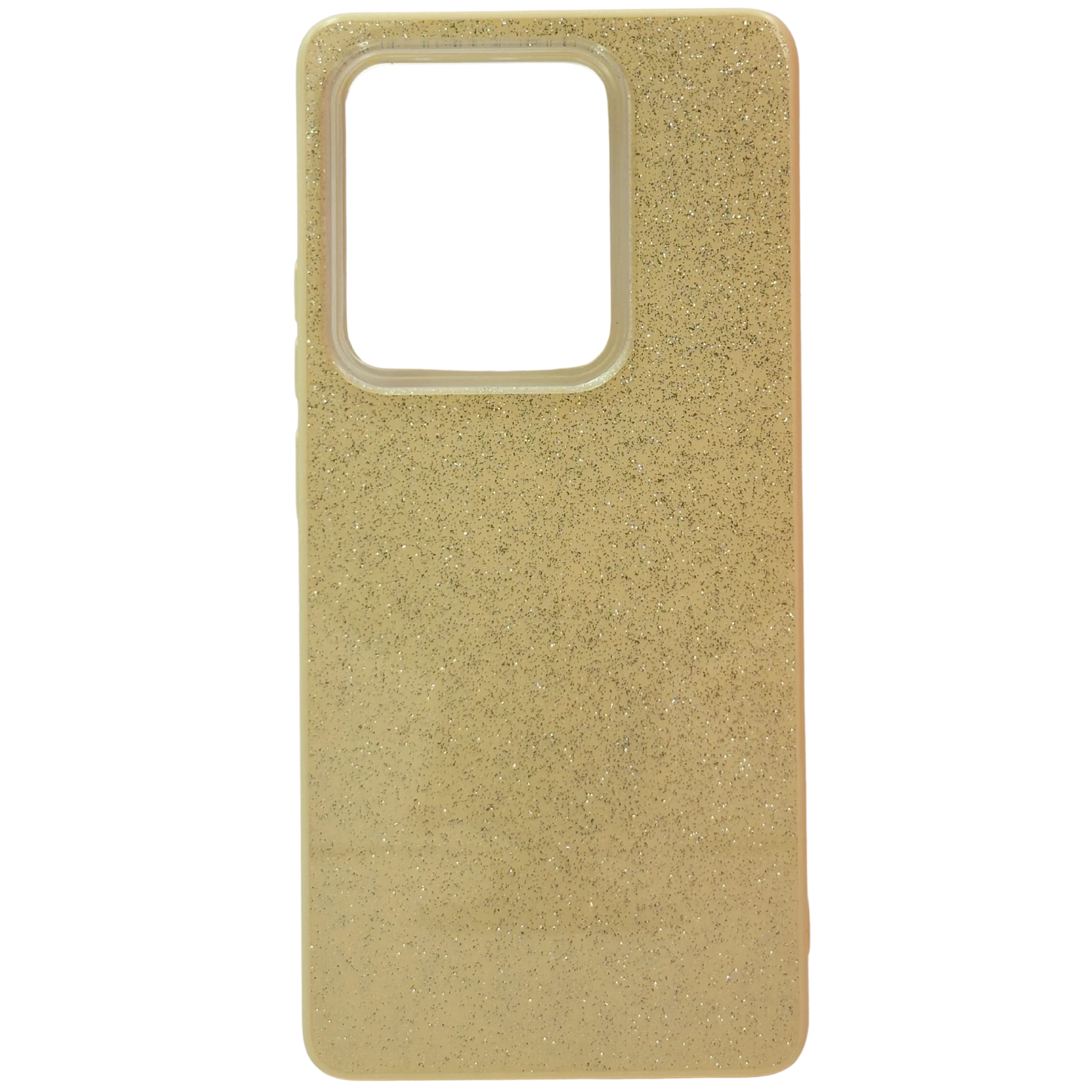 Xiaomi Uyumlu - Candy Simli Kılıf – Parlak Simli Tasarım - Sarı