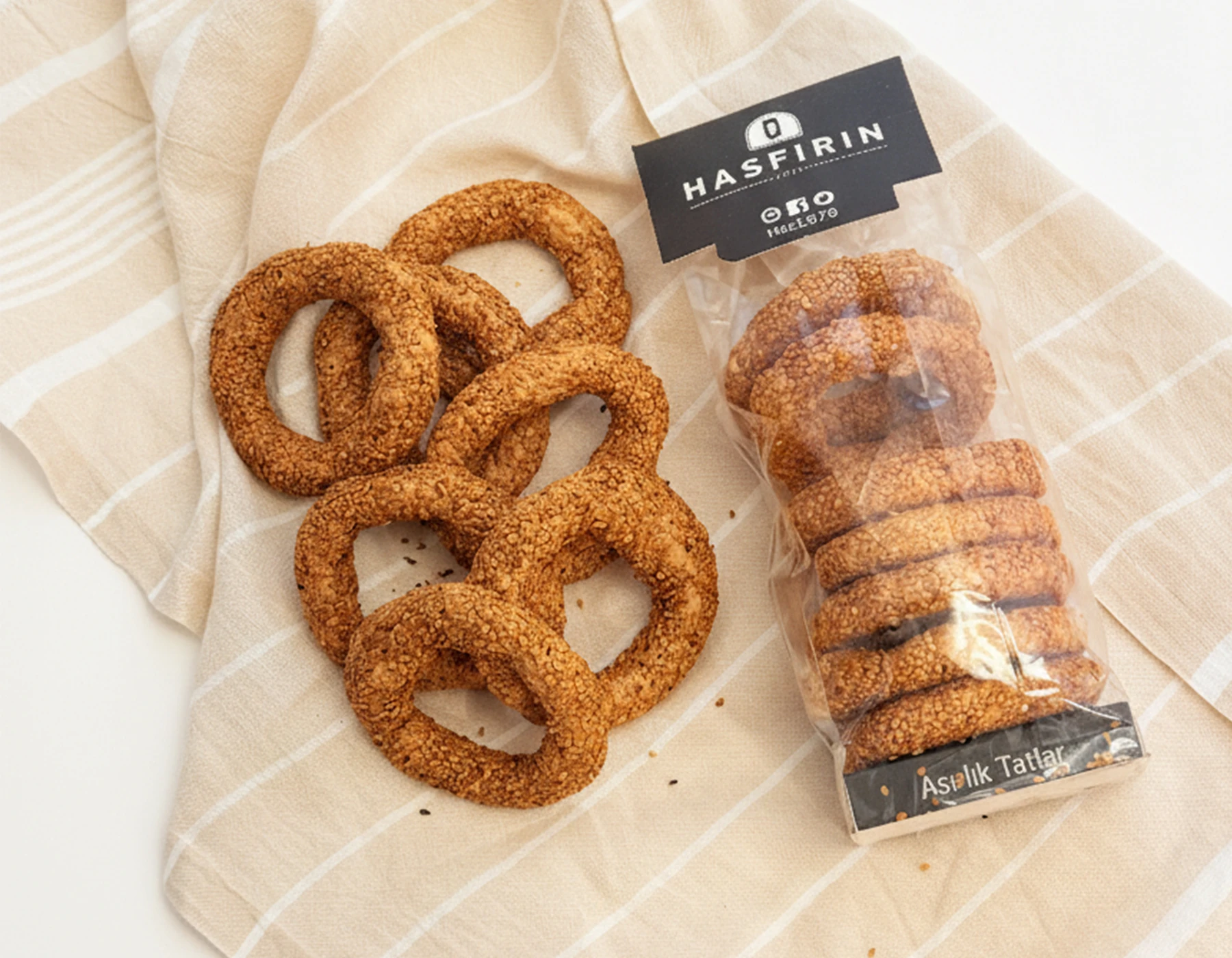 Susamlı Kandil Simidi