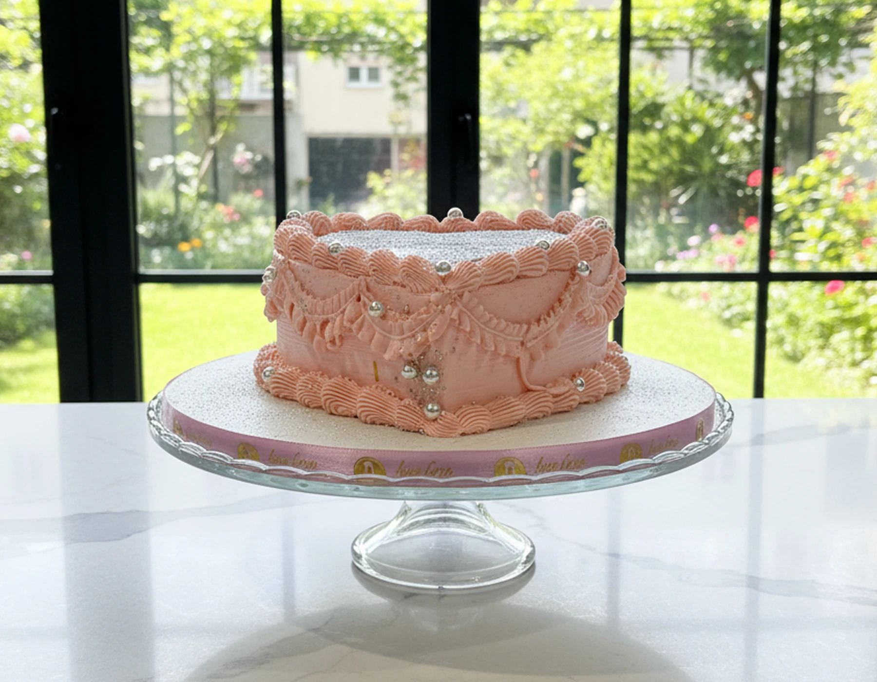 Vintage Pembe Düş Pastası