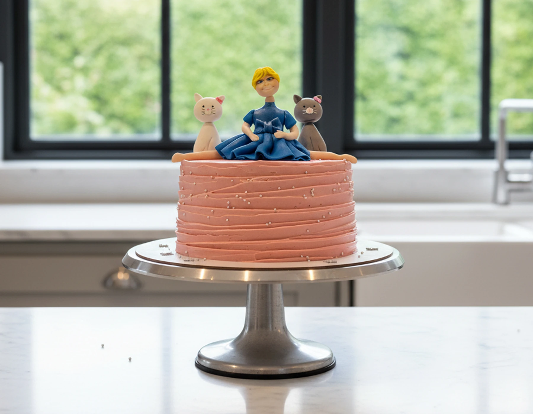 Kedi Dostu Prenses Pastası