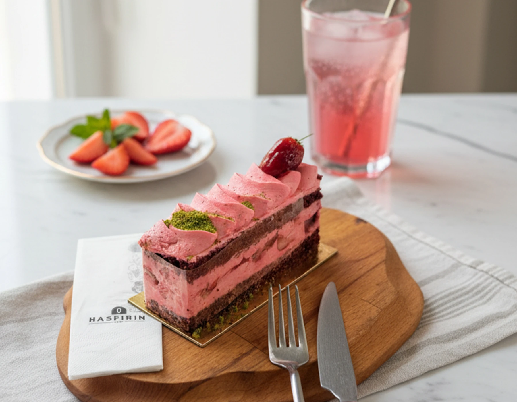 Çilek Kremalı Rosalinda