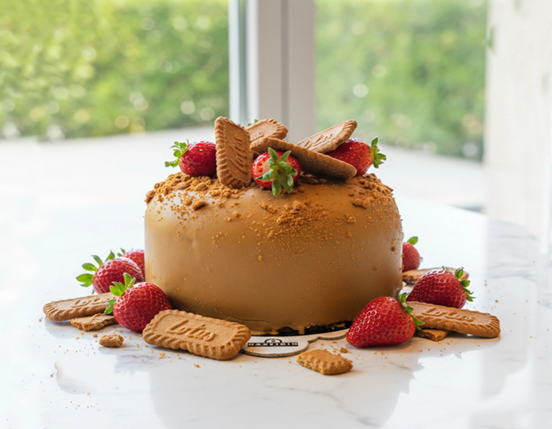 Lotus Çilekli Pasta