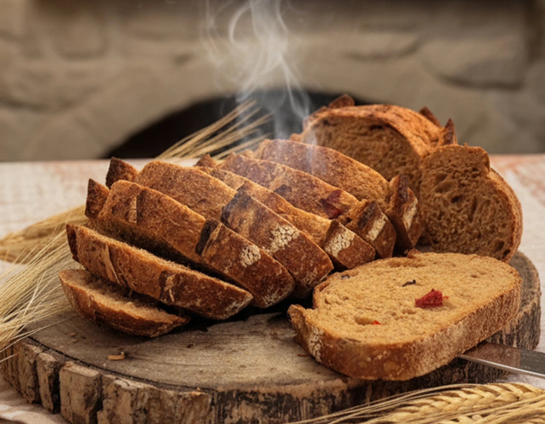 Sebzeli Ekşi Mayalı Ekmek