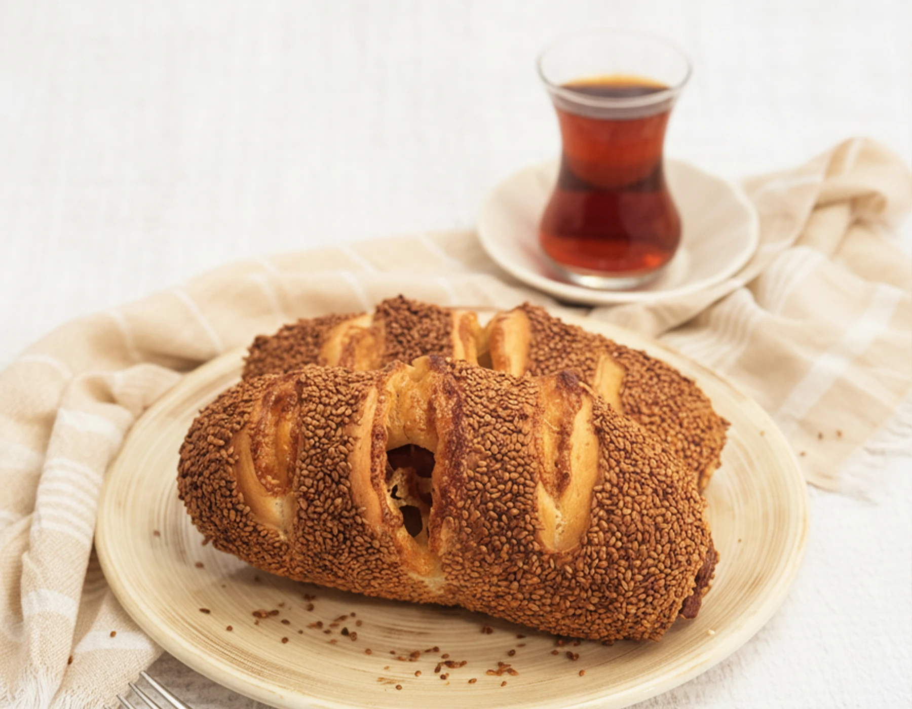 Sosisli Kaşarlı Simit