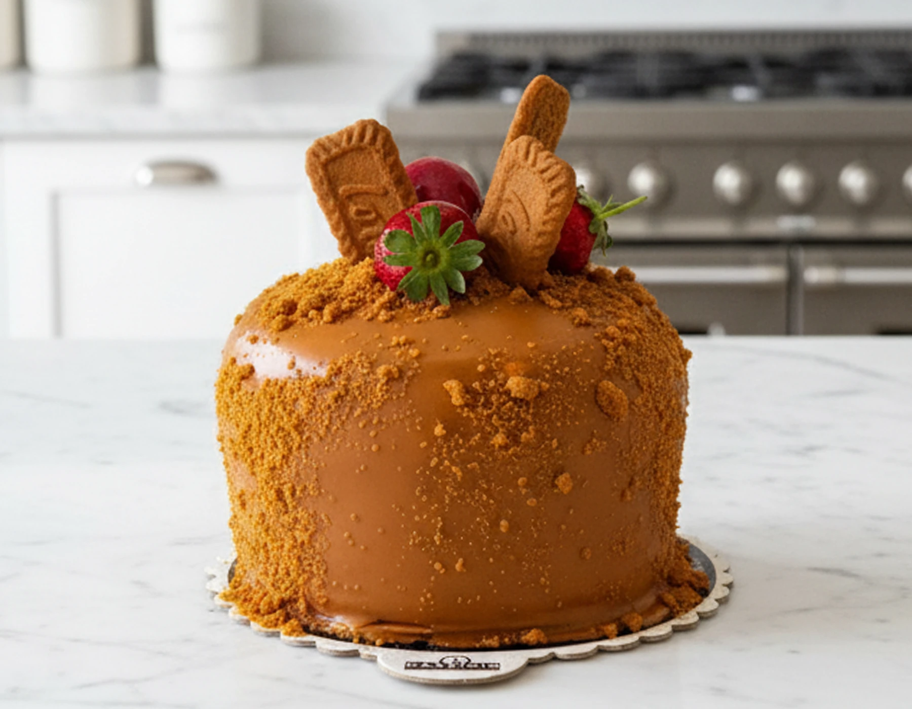 Lotus Çilekli Pasta