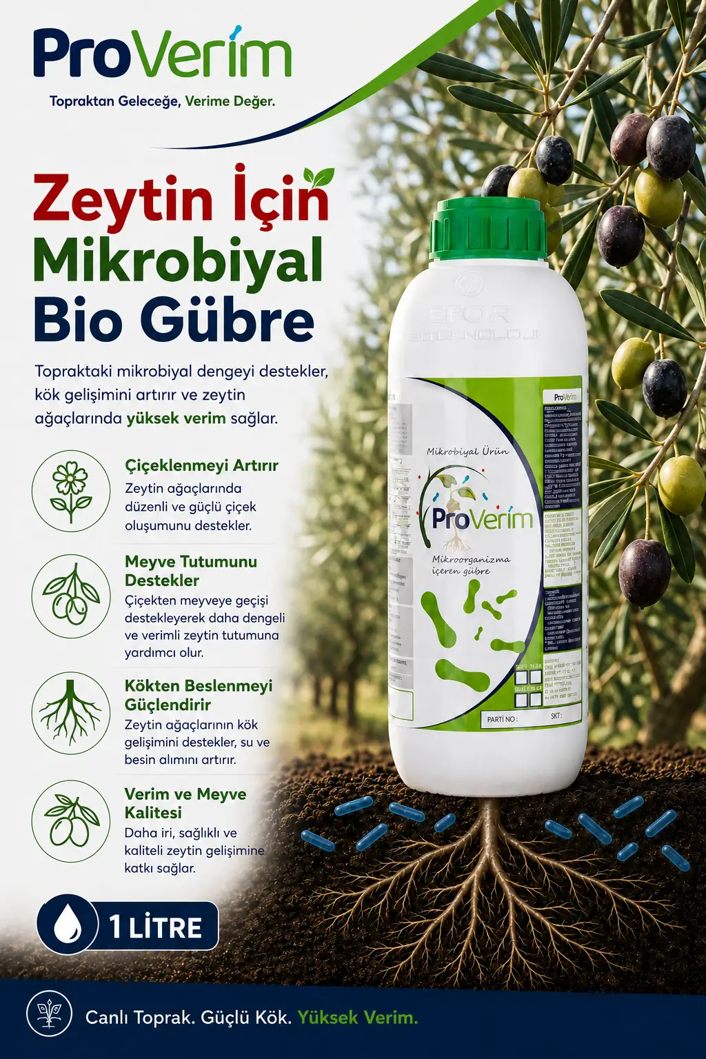 Zeytin için Proverim 1 L