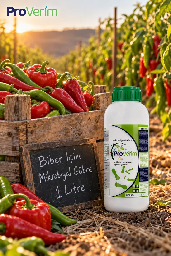 Biber için Mikrobiyal Gübre
