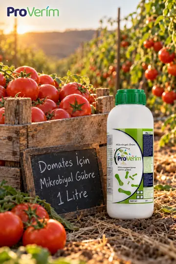 Domates için Proverim mikrobiyal gübre