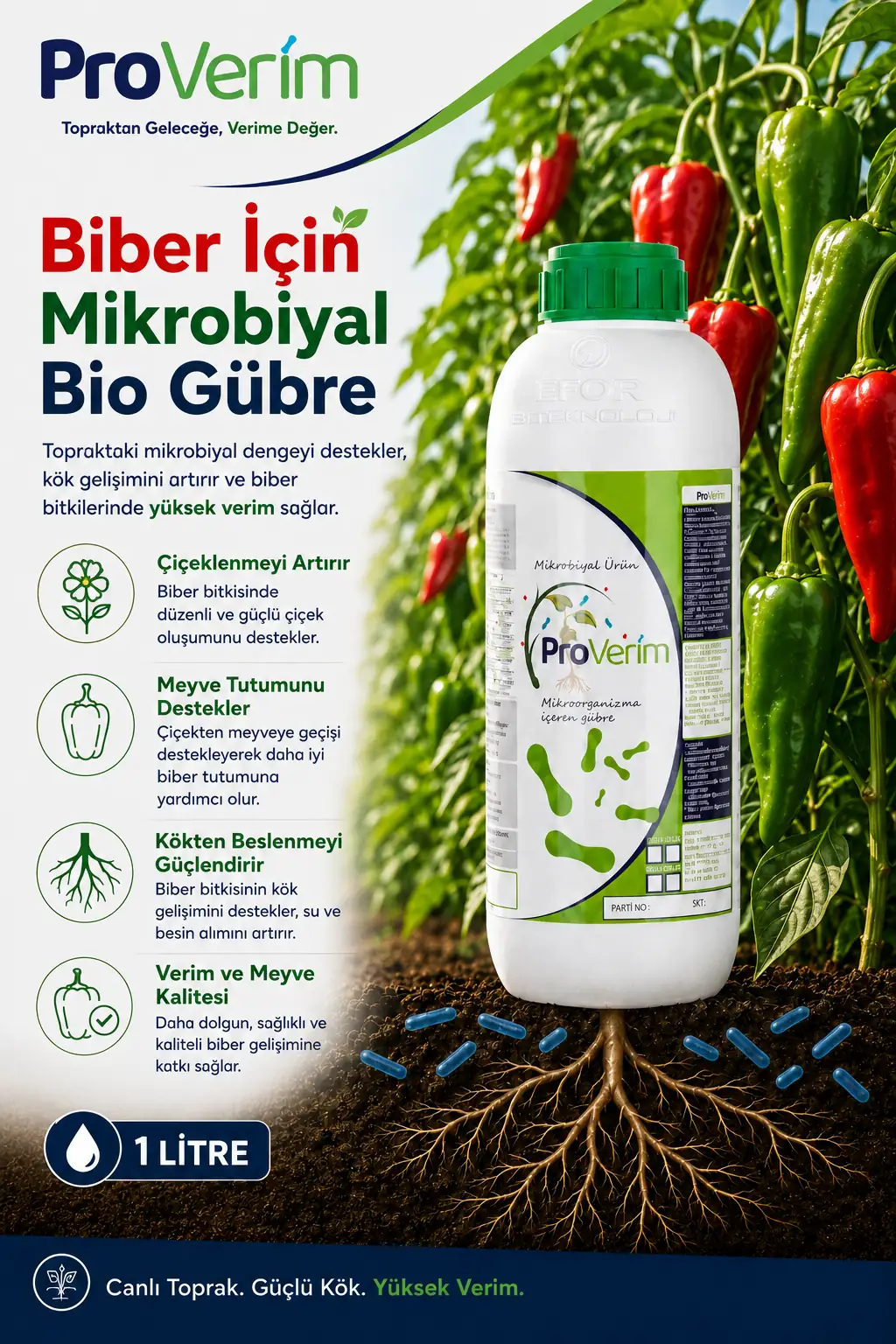 Biber için Proverim 1 L