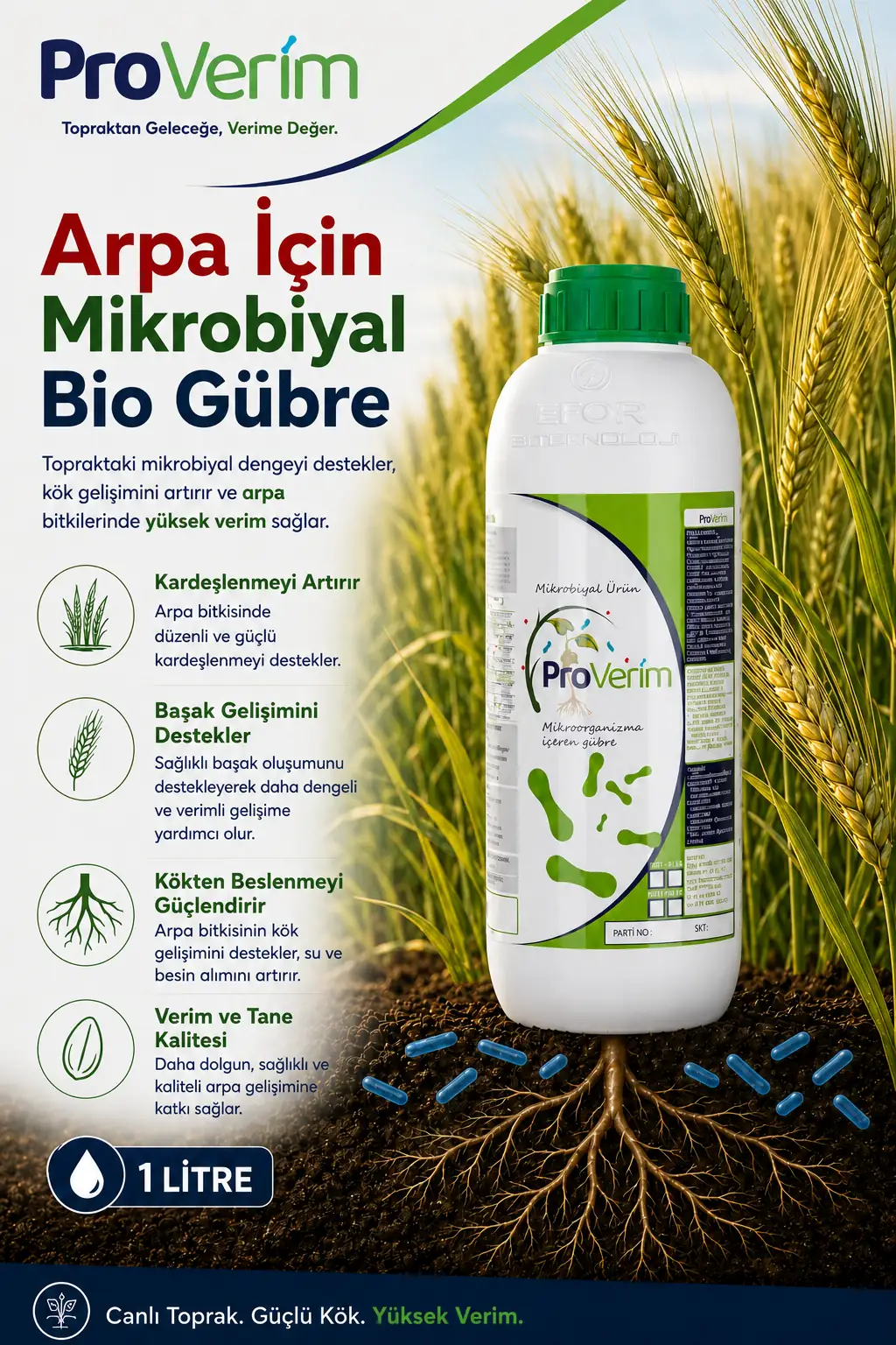 Arpa için Proverim 1 L