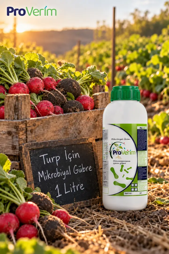 Turp için Mikrobiyal Gübre