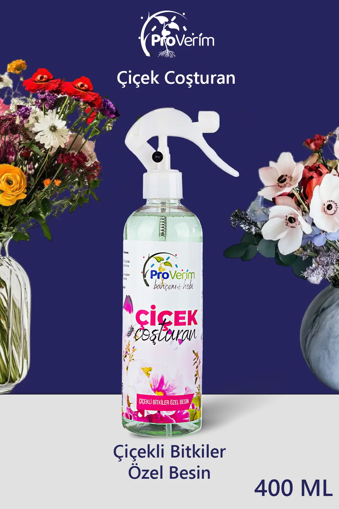 Çiçekli Bitkiler için Bitki Besini