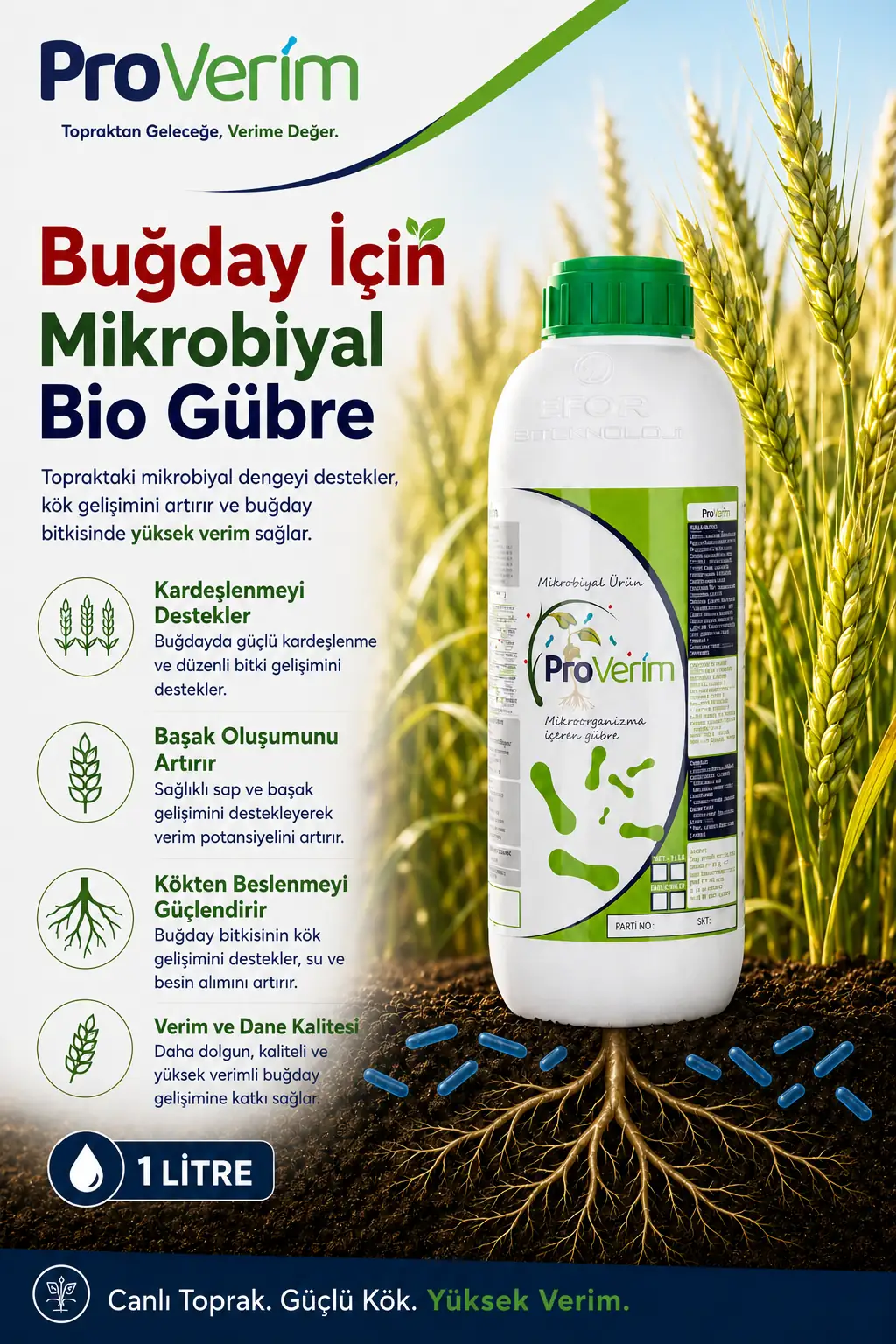 Buğday için Proverim 1 L