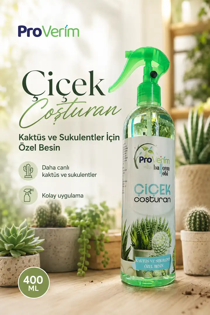 Kaktüs ve Sukulent Besini