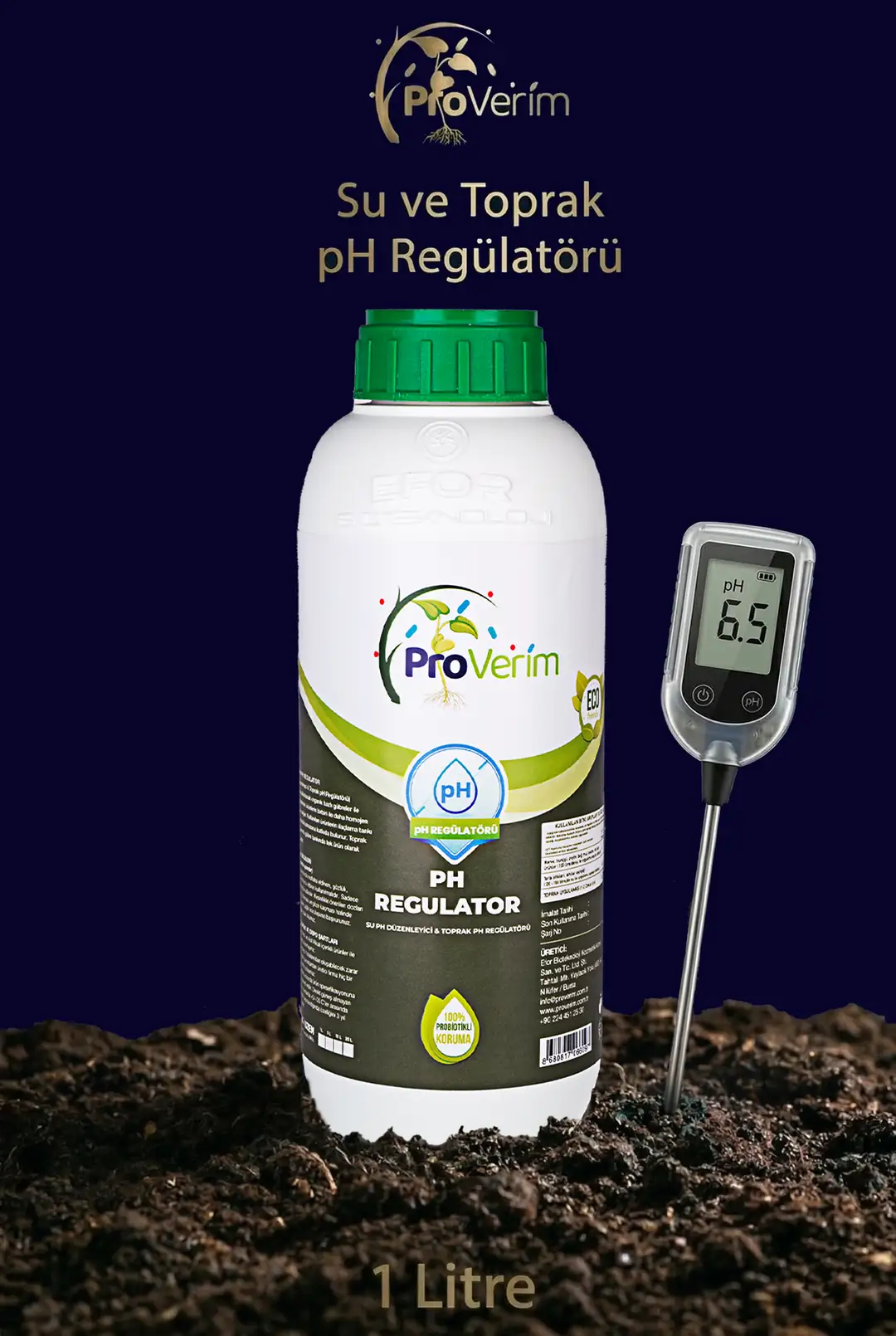 Su ve Toptak pH Regülatörü