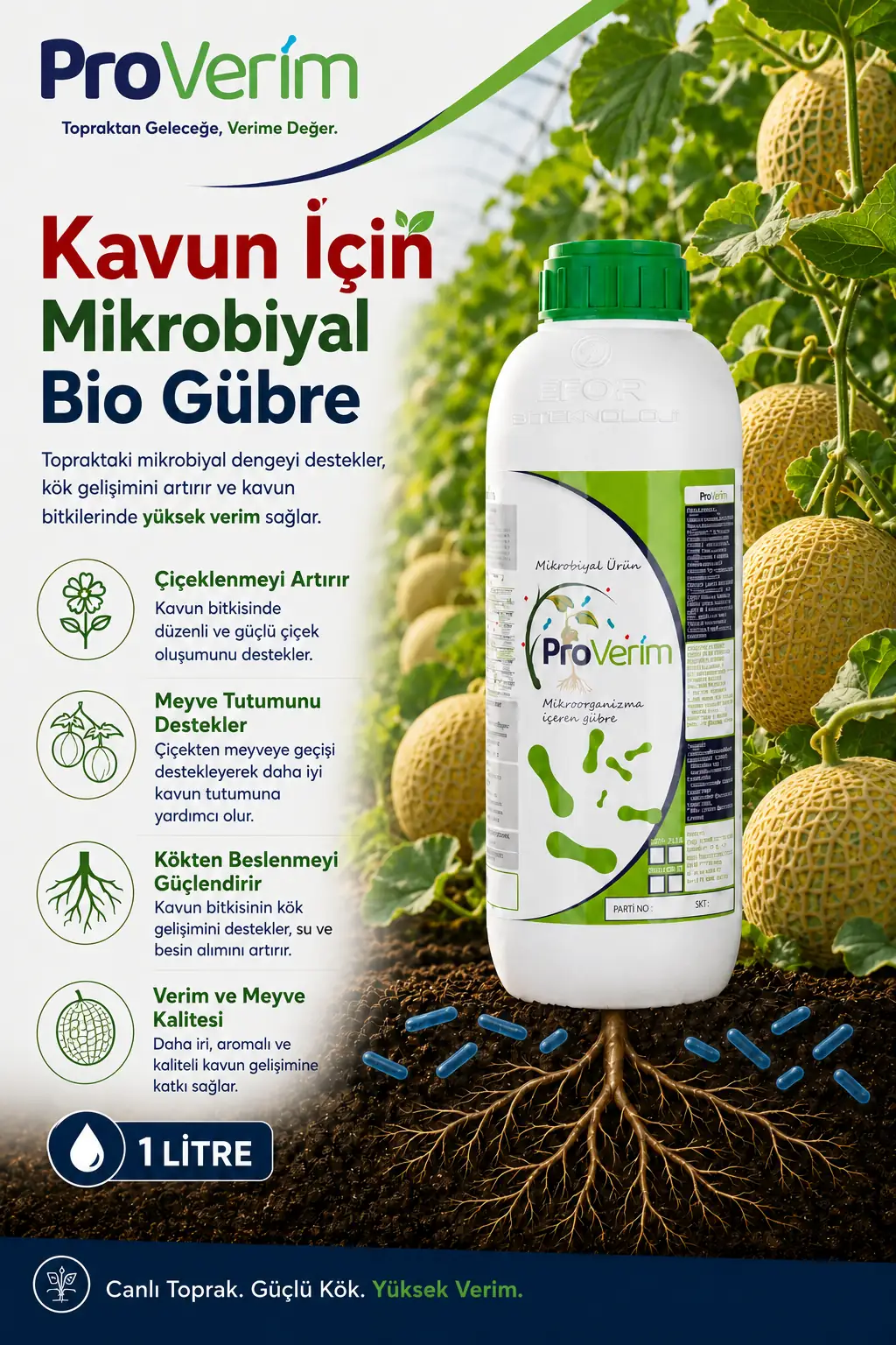 Kavun için Proverim 1 L
