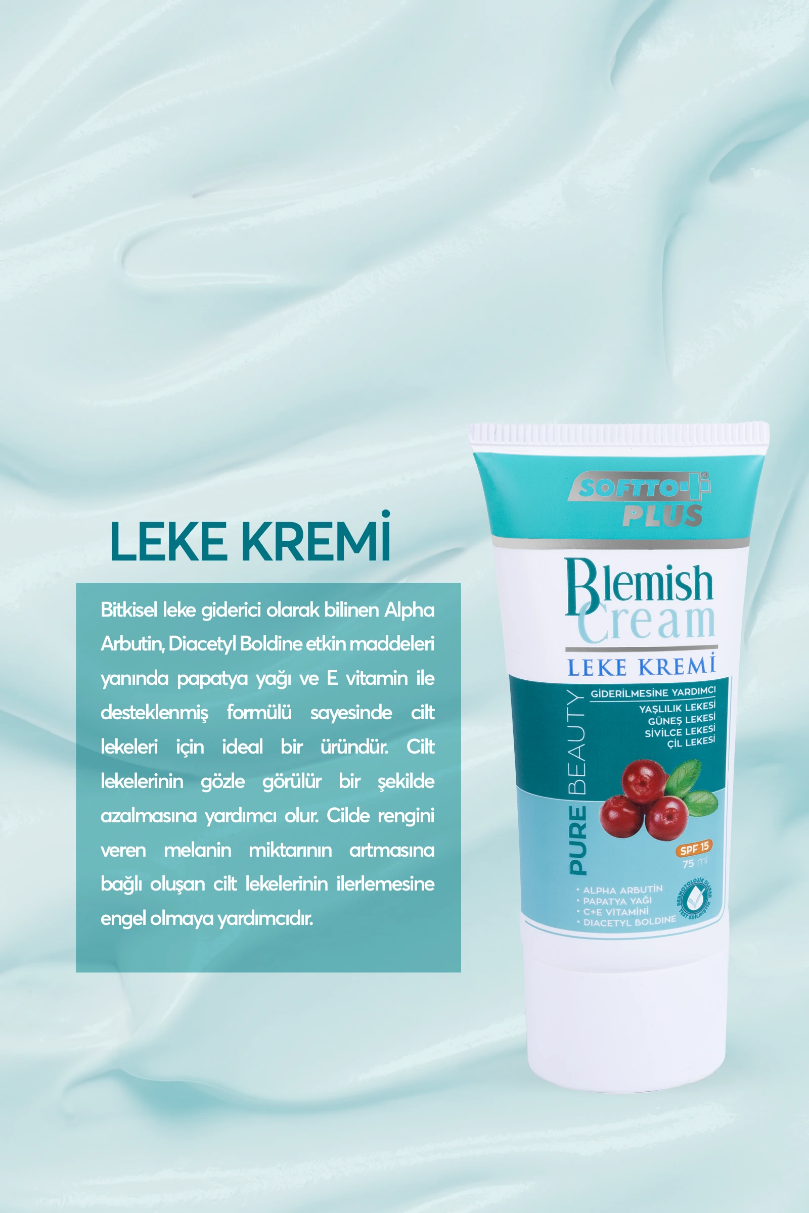 Sivilce Güneş Yaşlıklık Çil Leke Kremi 75ml