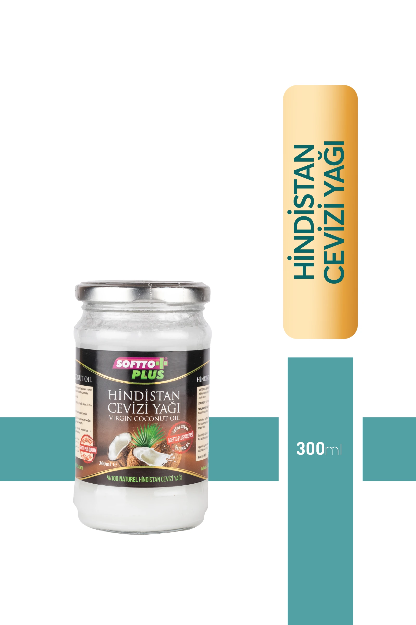 Hindistan Cevizi Yağı 300ml