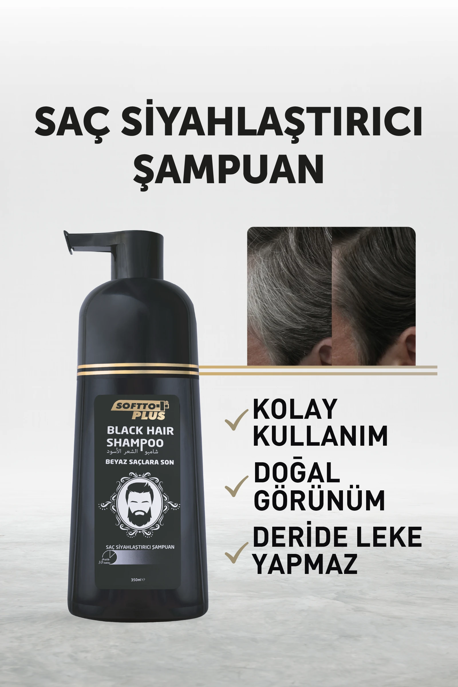 BLACK HAIR SHAMPOO VE ÖZEL RENK KORUYUCU ŞAMPUAN PAKETİ