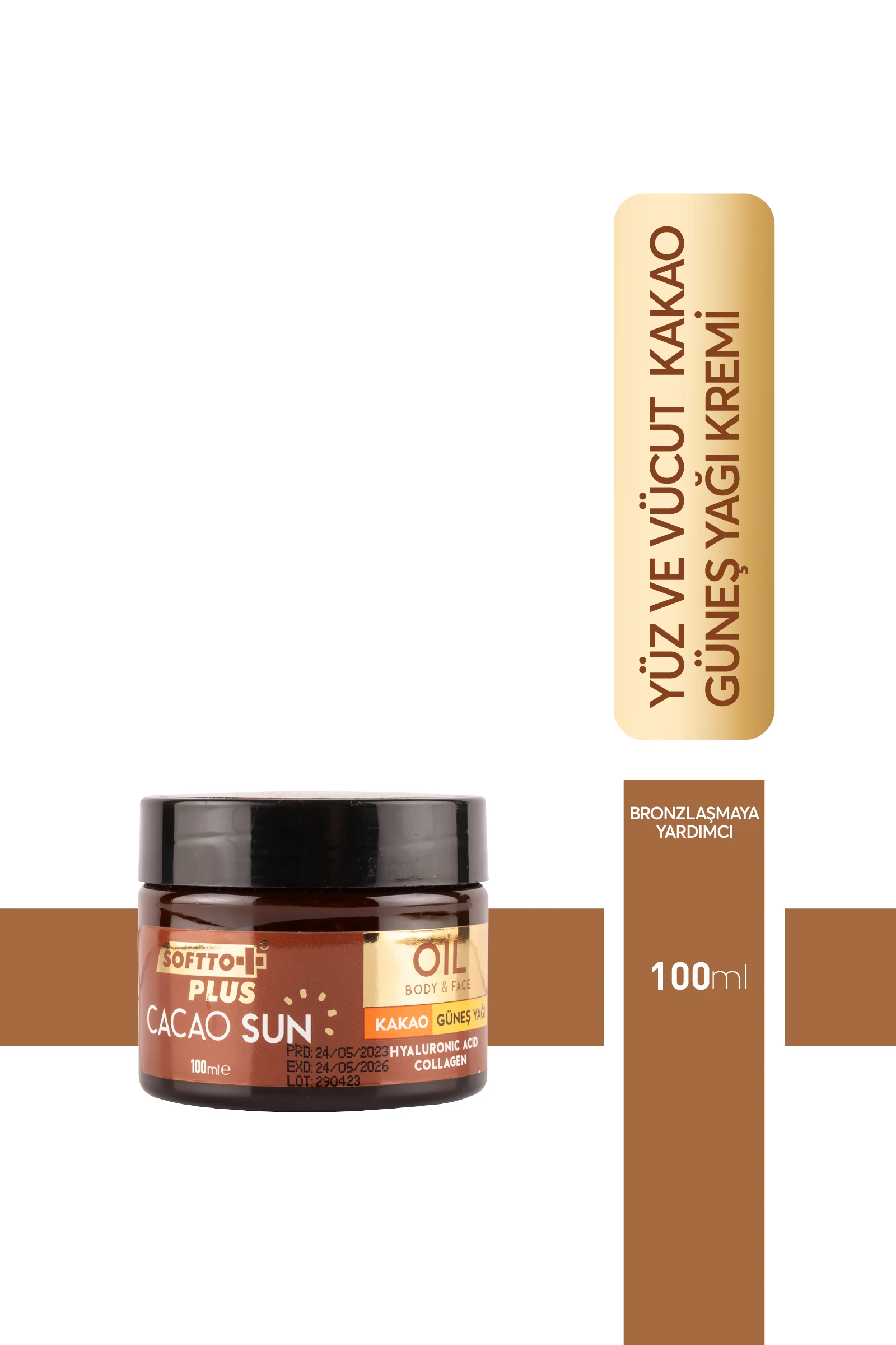 Kakao Güneş Yağı 100ml