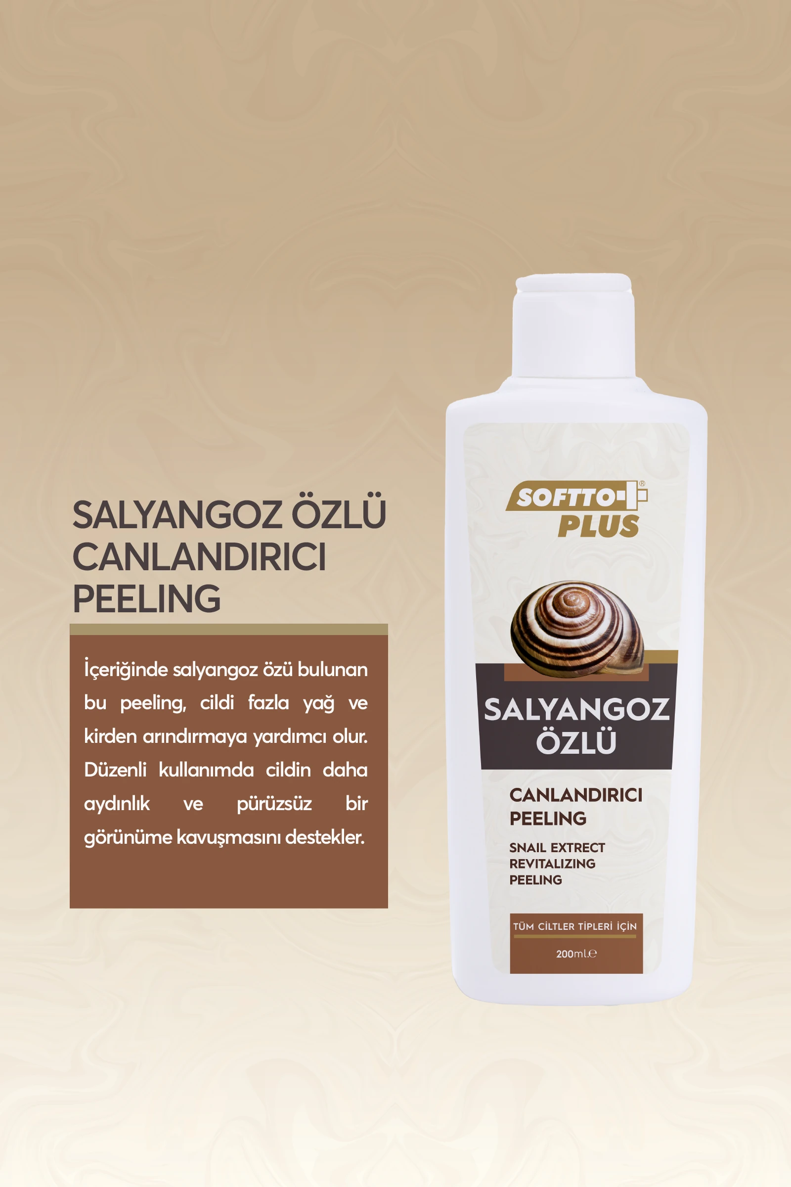 Salyangoz Özlü Canlandırıcı Peeling 200 Ml