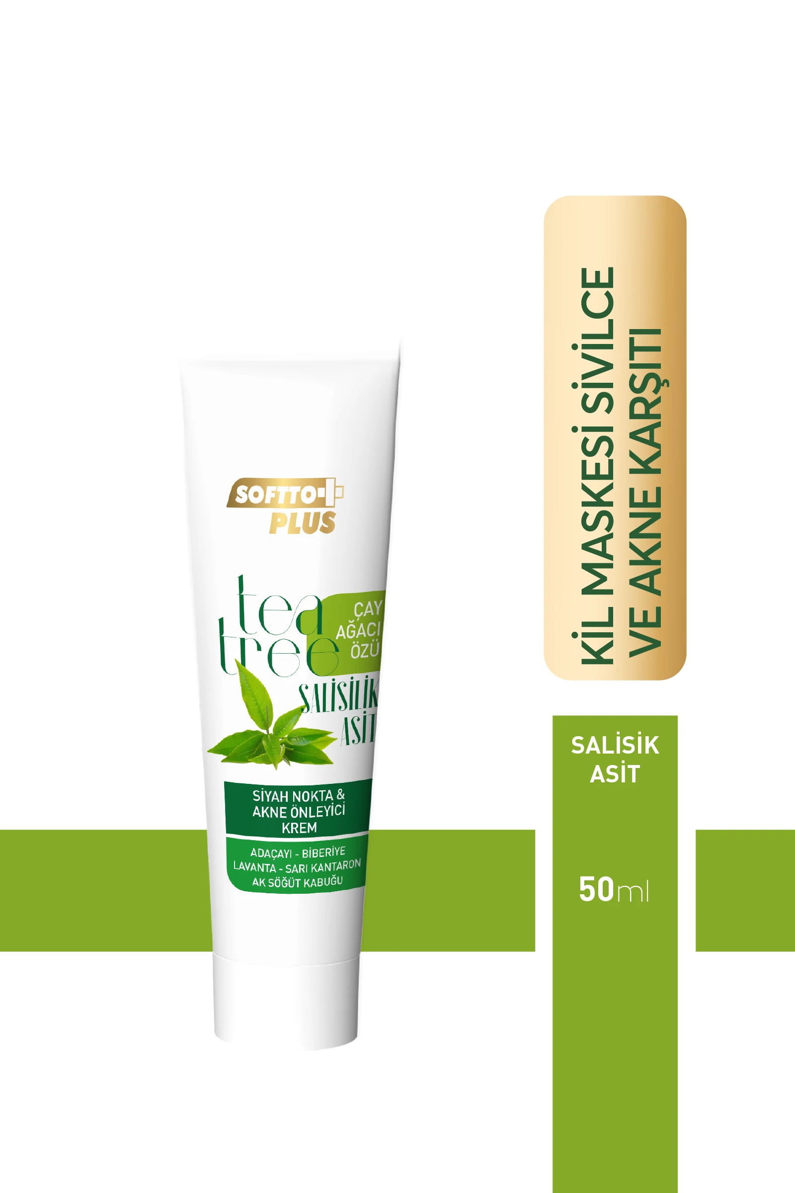 Çayağacı Özlü Akne Siyah Nokta Önleyici Krem