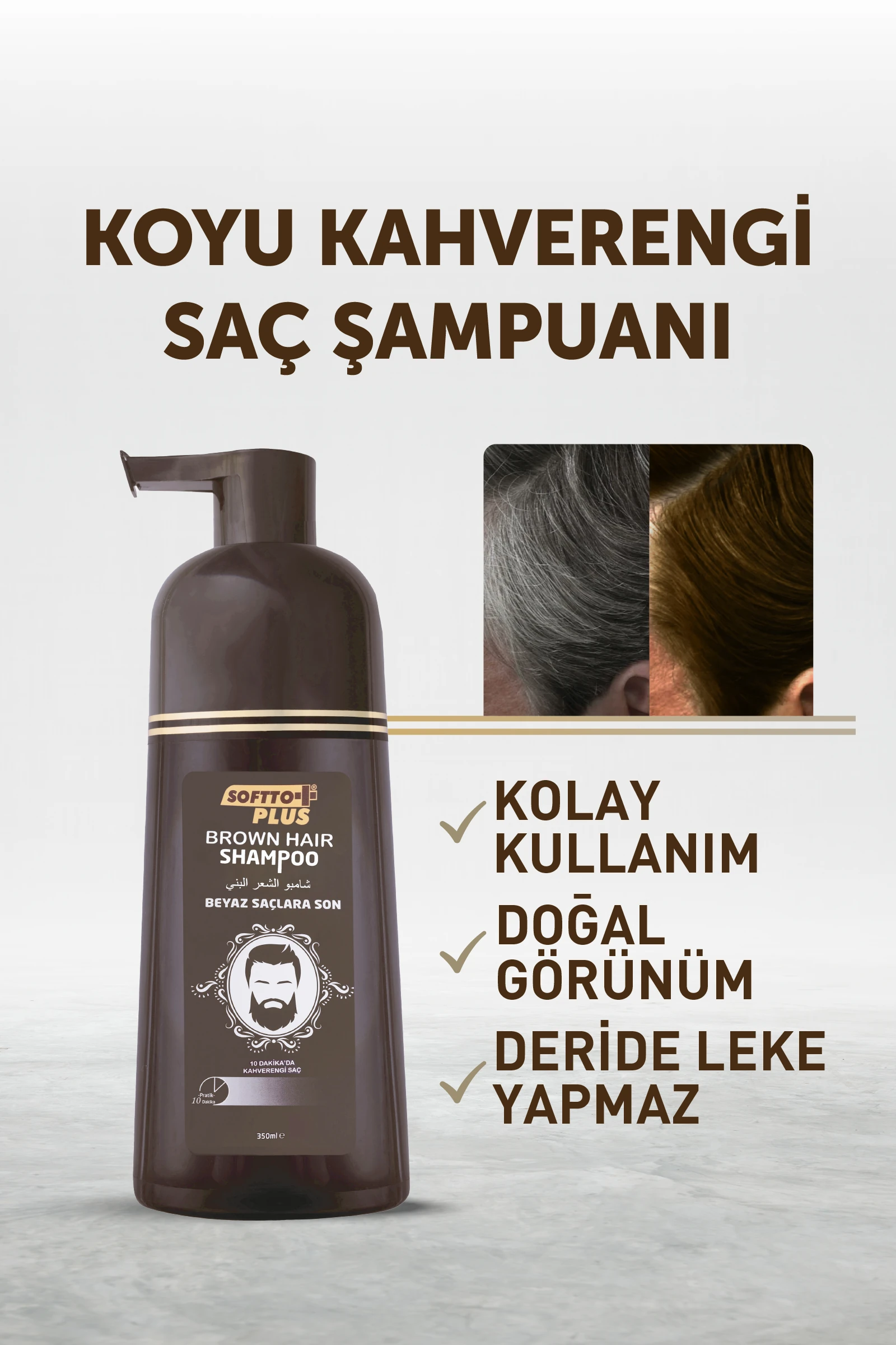 BROWN HAIR SHAMPOO VE ÖZEL RENK KORUYUCU ŞAMPUAN PAKETİ