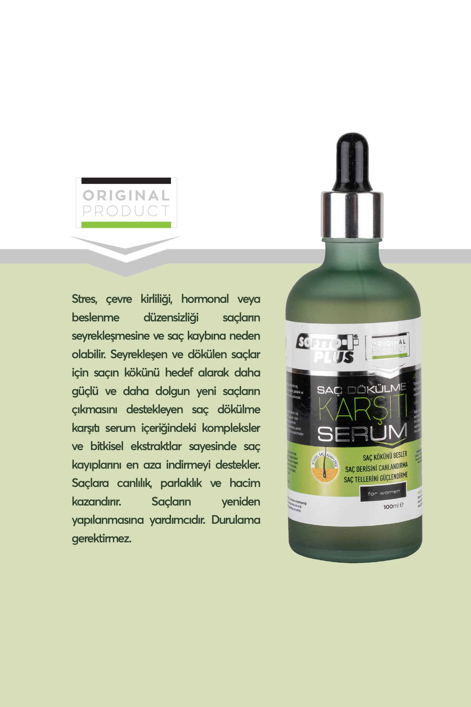 Saç Dökülme Karşıtı Serum (Bayan)