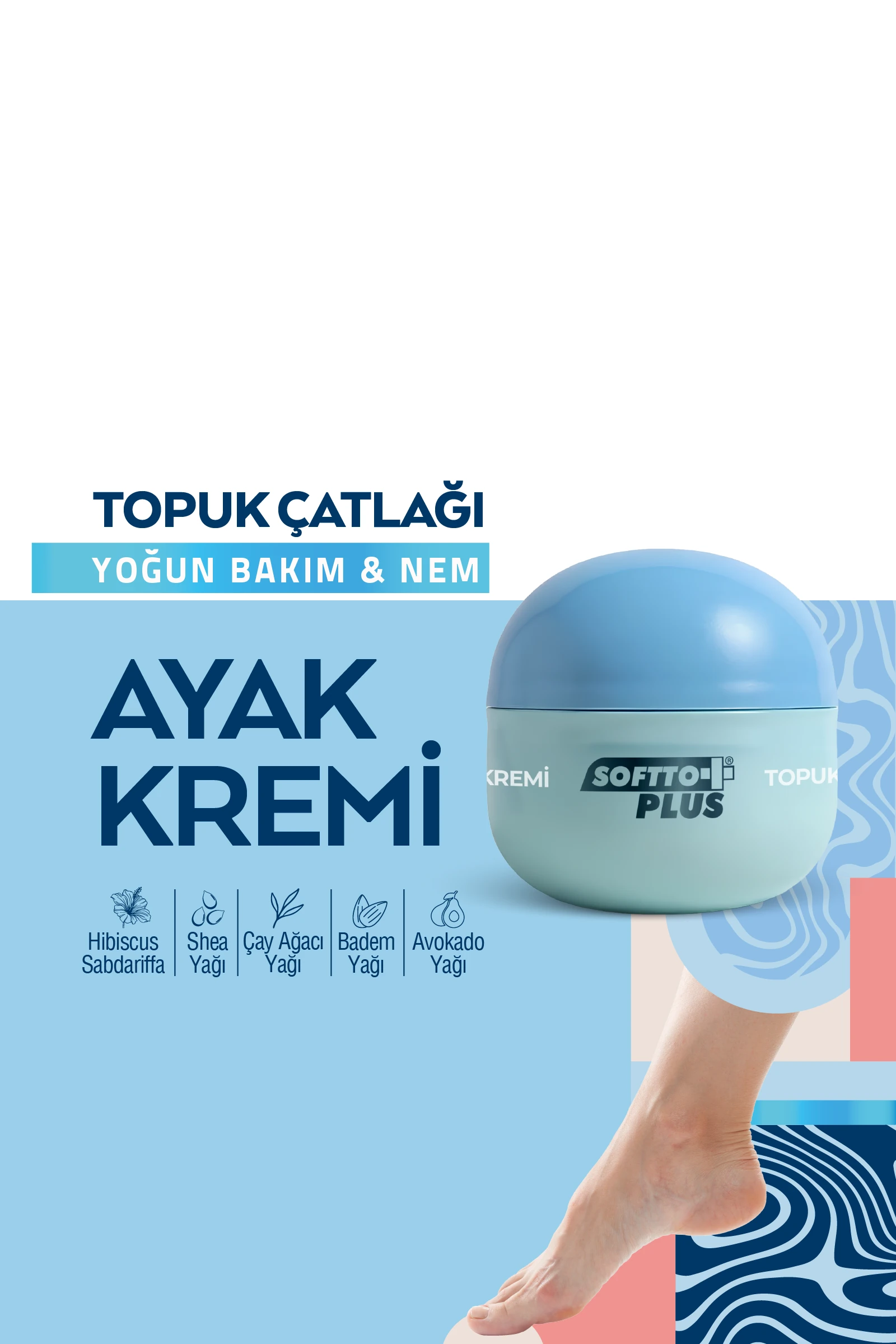 Topuk Çatlağı ve Ayak Kremi 100ml