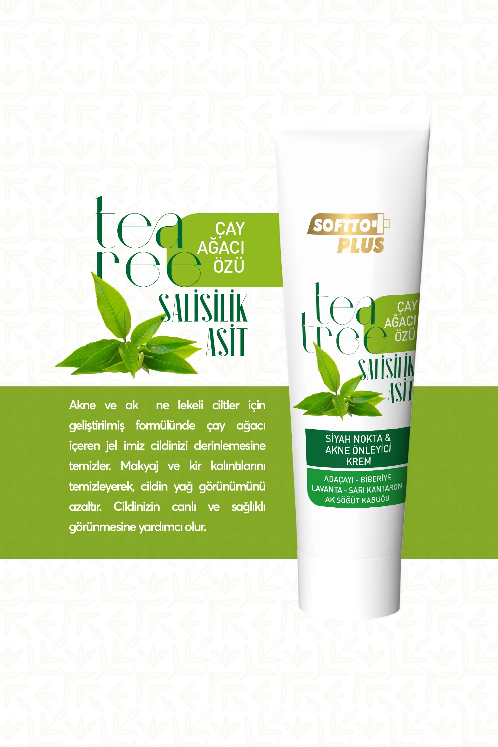 Çayağacı Özlü Akne Siyah Nokta Önleyici Krem