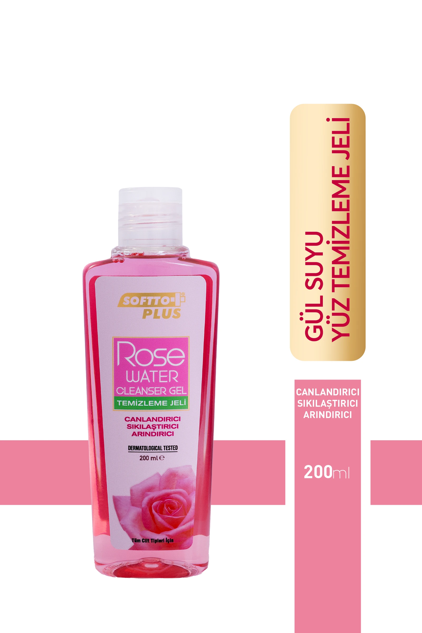 Gül Suyu Yüz Temizleme Jeli 200ml