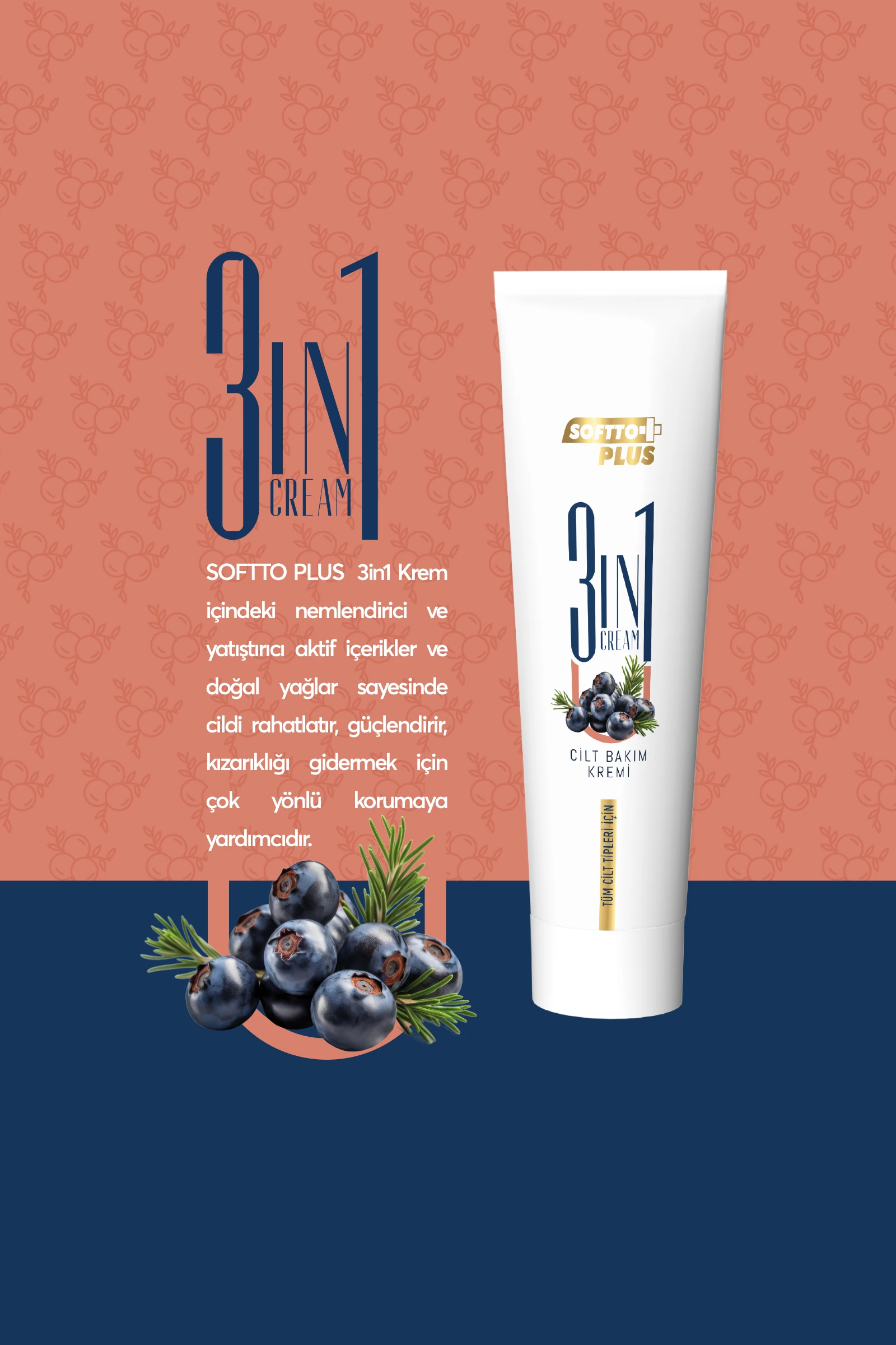 3 in1 Ardıç Katranı Cilt Bakım Kremi 50 ml