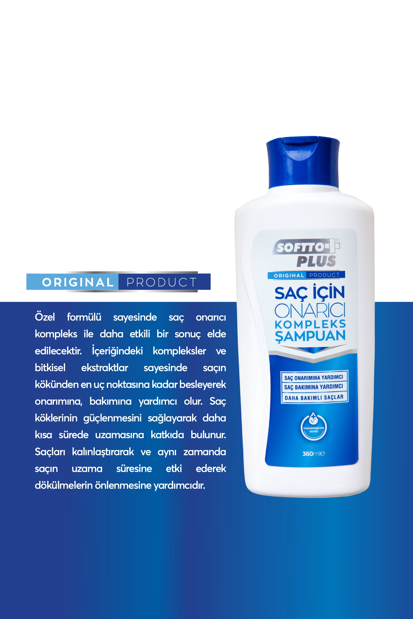 Saç Onarıcı ve Dökülme Karşıtı Kompleks Şampuan 360ml