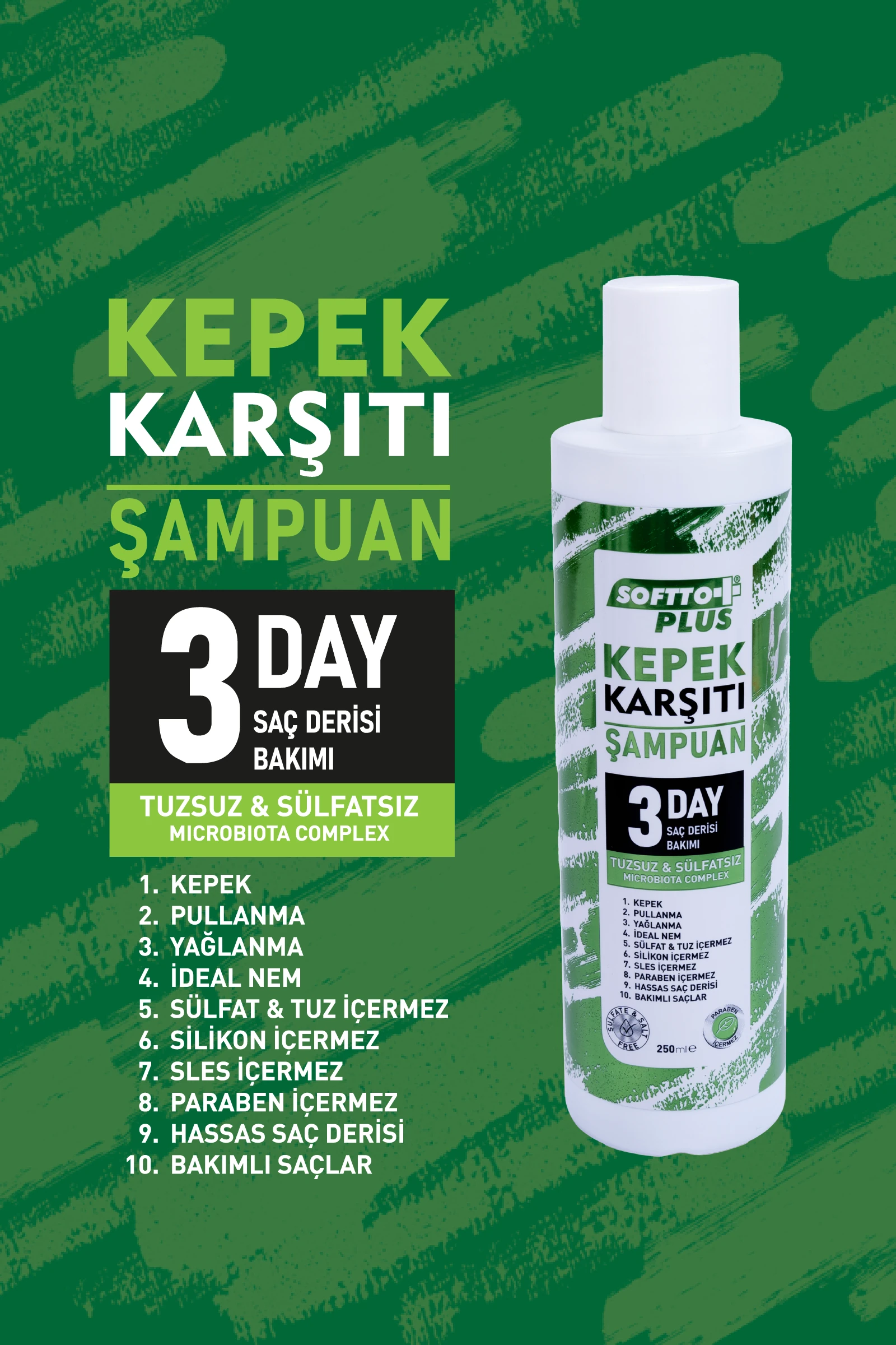 Kepek Karşıtı Onarıcı Şampuanı 250ml