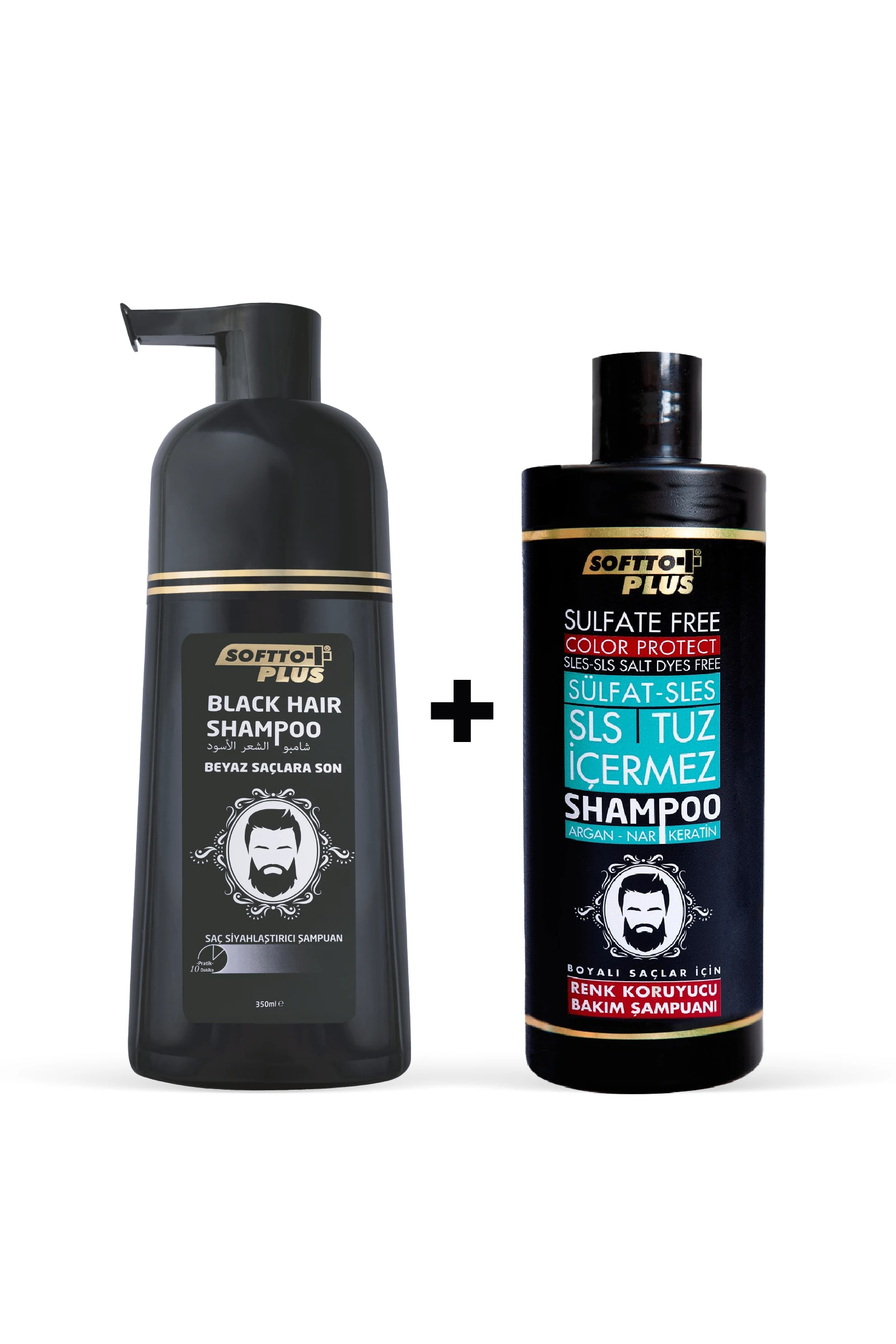 BLACK HAIR SHAMPOO VE ÖZEL RENK KORUYUCU ŞAMPUAN PAKETİ