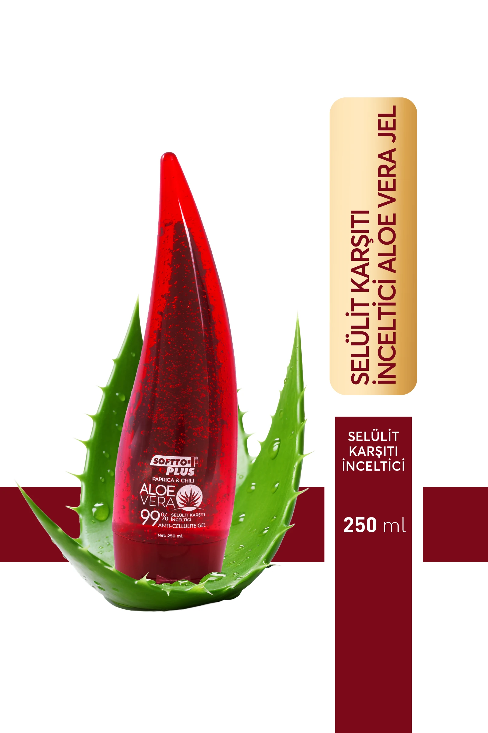 Selülit Karşıtı Inceltici Aloe Vera Jel 250ml