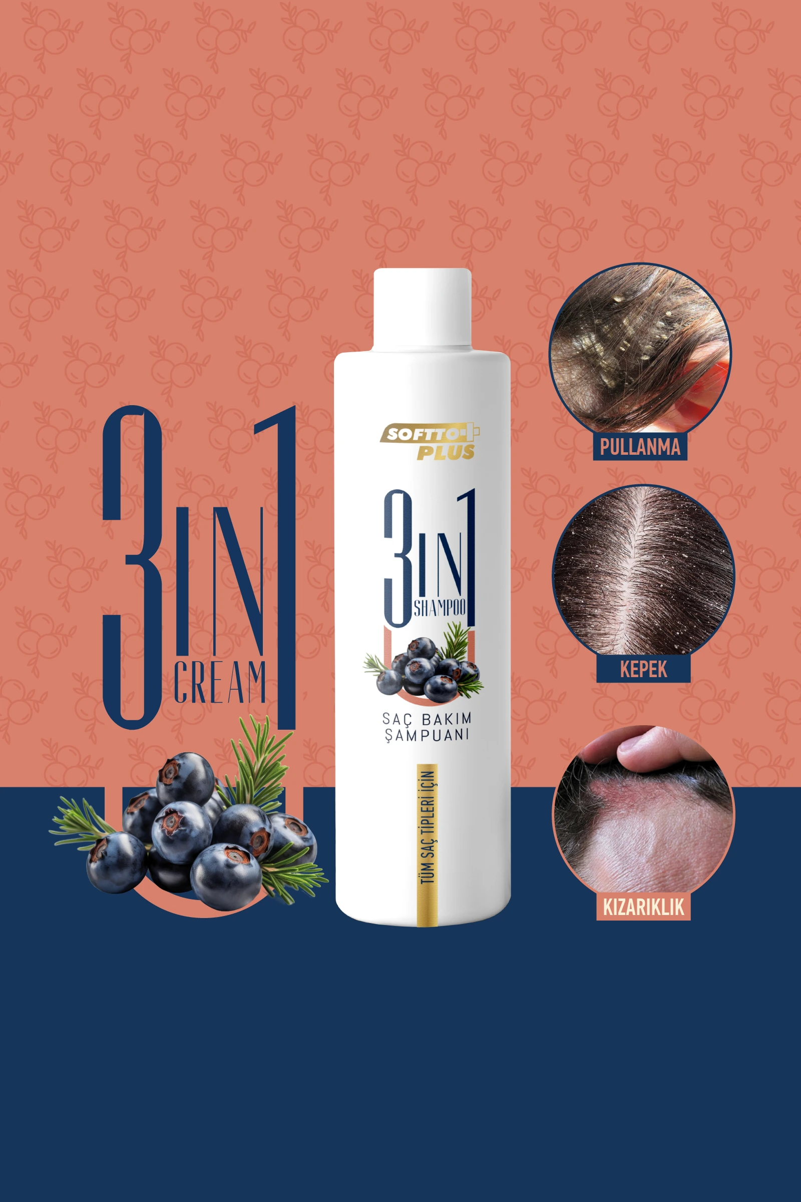 Pullanma Kızarıklık 3 in1 Ardıç Katranı Şampuanı 250ml