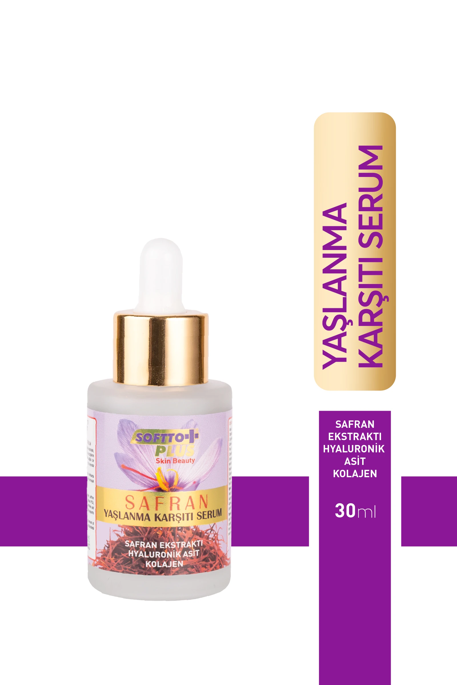 Safran Yaşlanma Karşıtı Serum