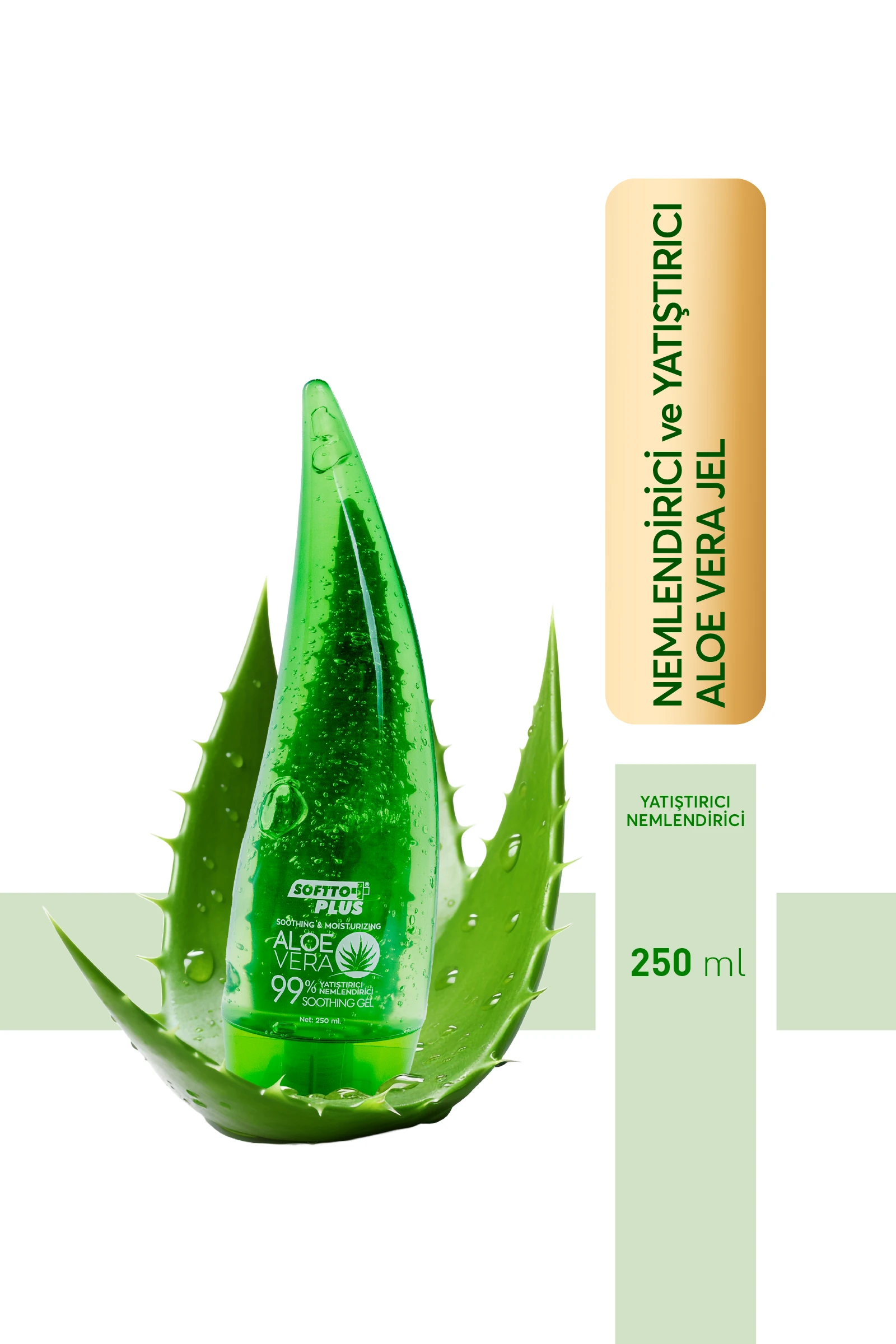 Yatıştırıcı Nemlendirici Aloe Vera Jel 250ml
