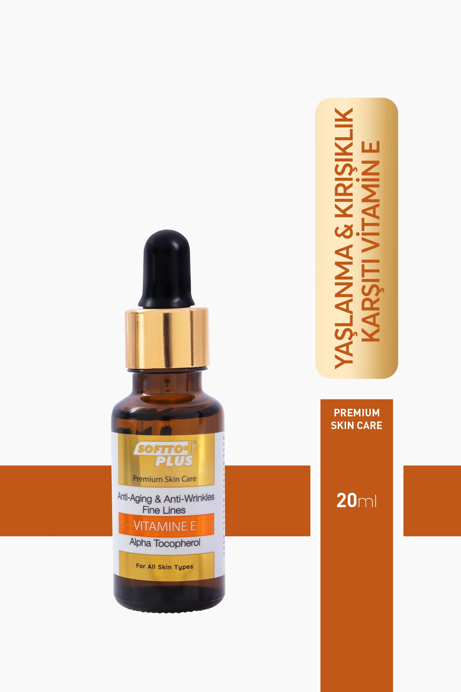 Yaşlanma Kırışıklık Karşıtı Vitamin E 20ml