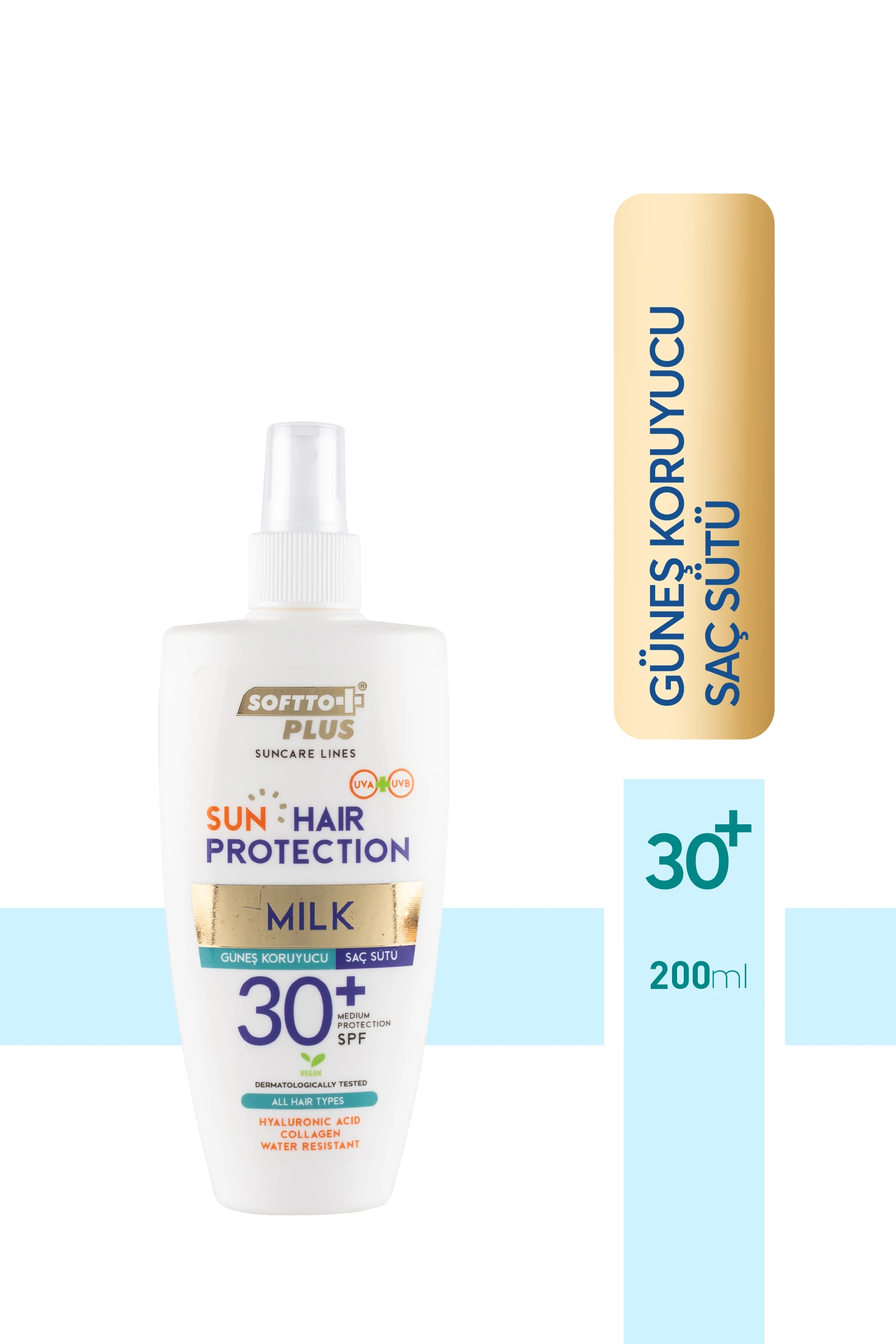 Güneş Koruyucu Saç Sütü 30 Spf 200ml