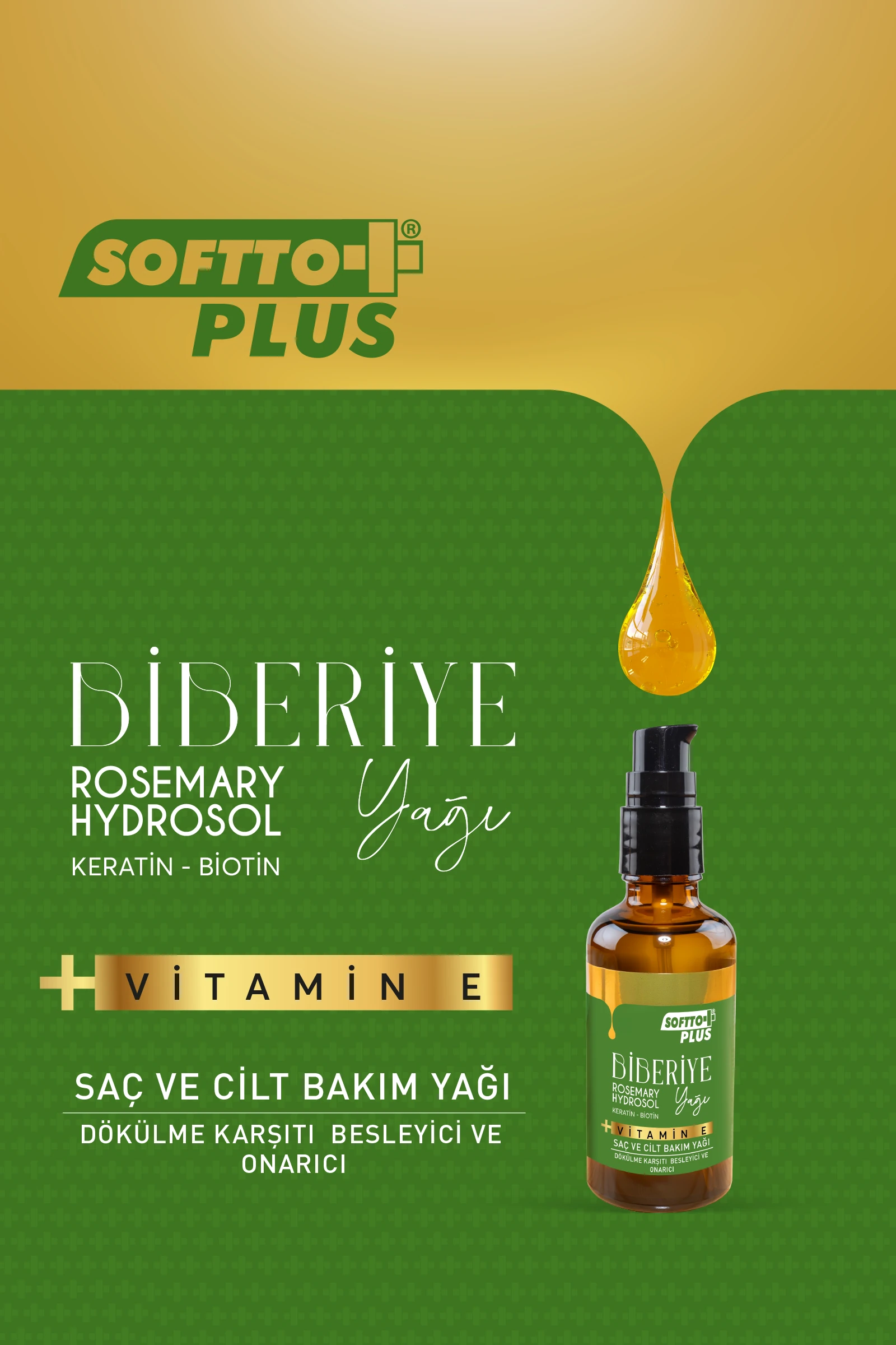 SOFTTO PLUS BİBERİYE YAĞ 50 ML