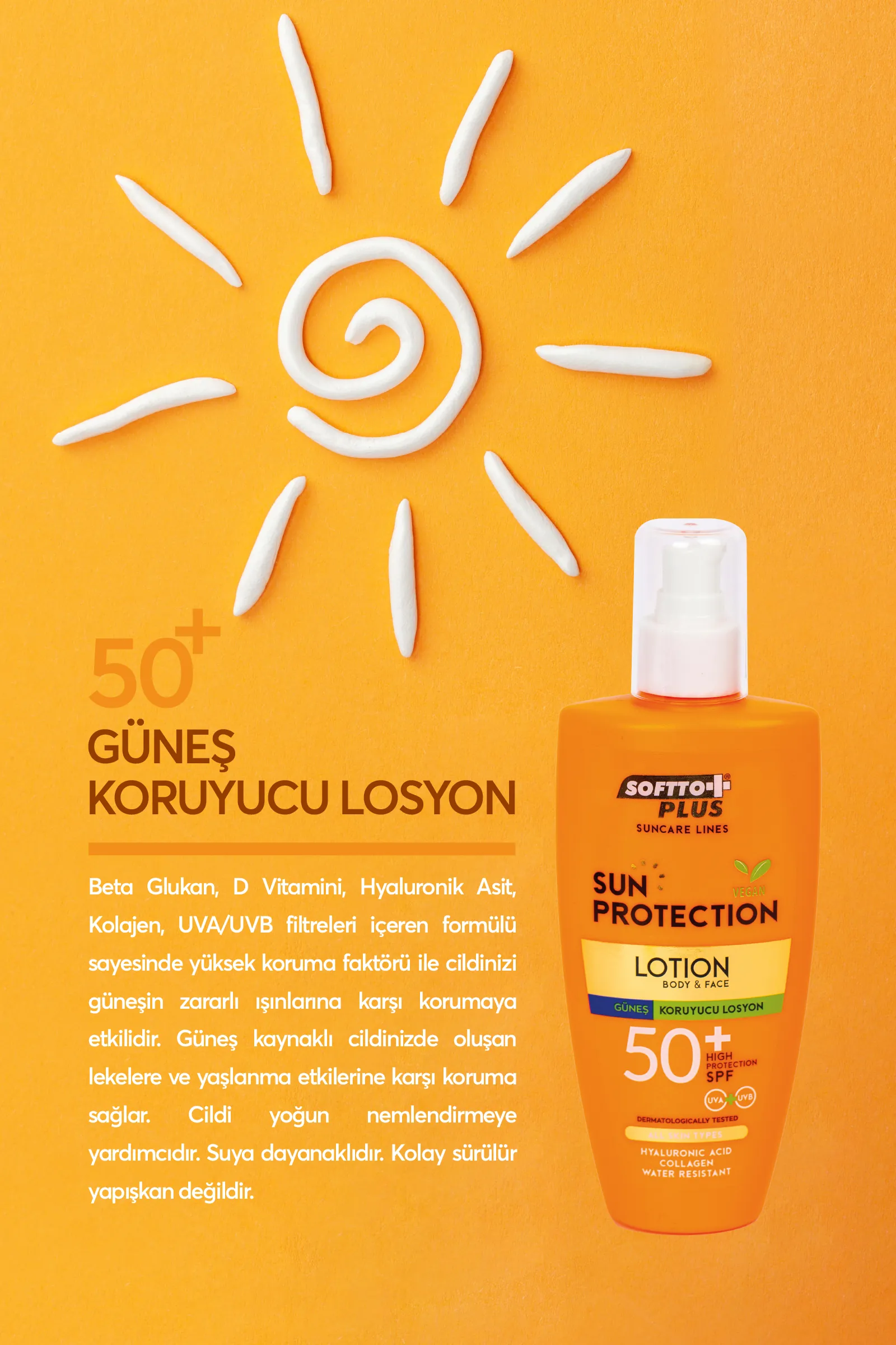 Güneş Koruyucu Losyon 50 Faktör