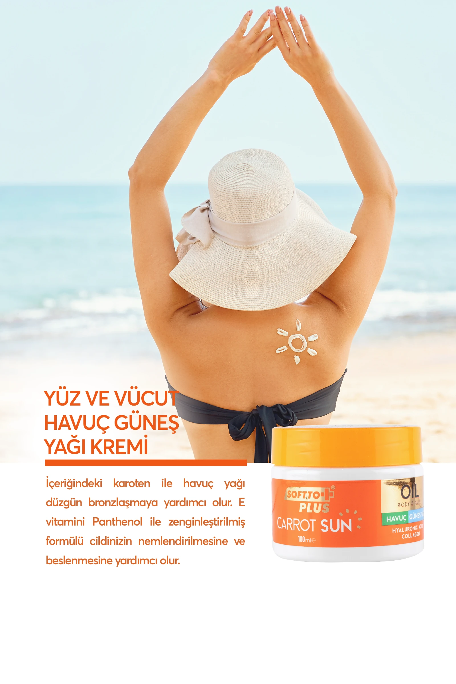 Havuç Güneş Yağı 100ml