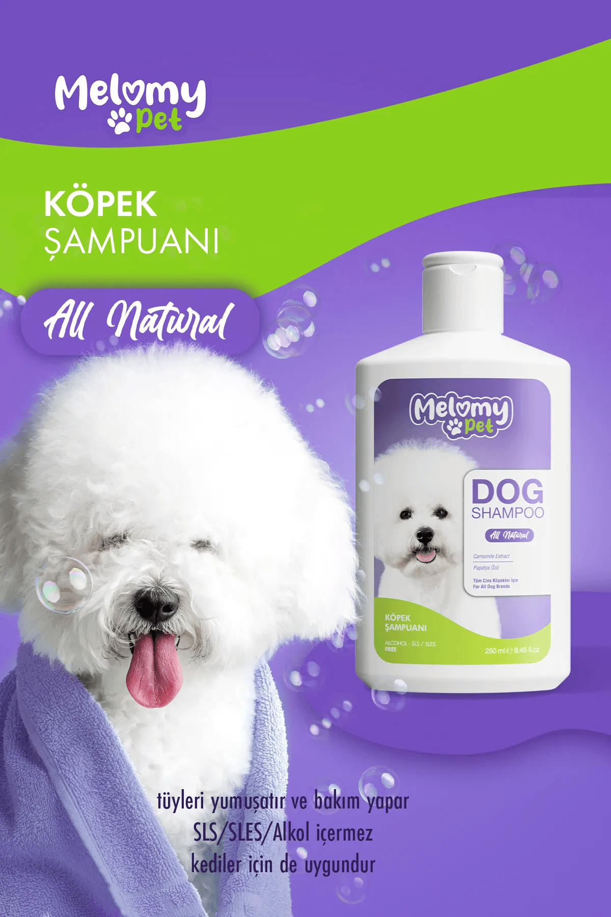 Köpek Bakım Şampuanı - 250 ml