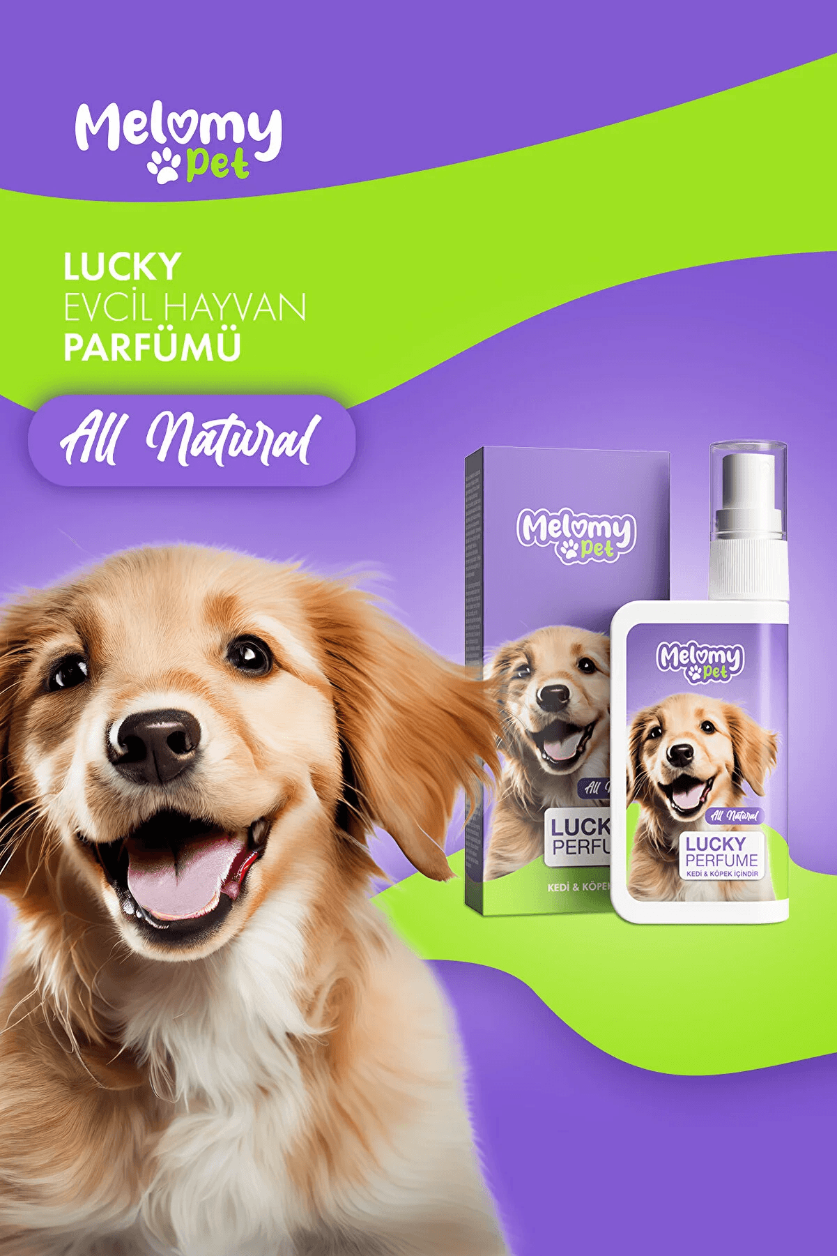 Kedi & Köpek Parfümü Lucky- 50 ml