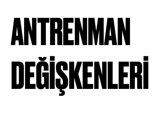 Antrenman Değişkenleri (E-Book)