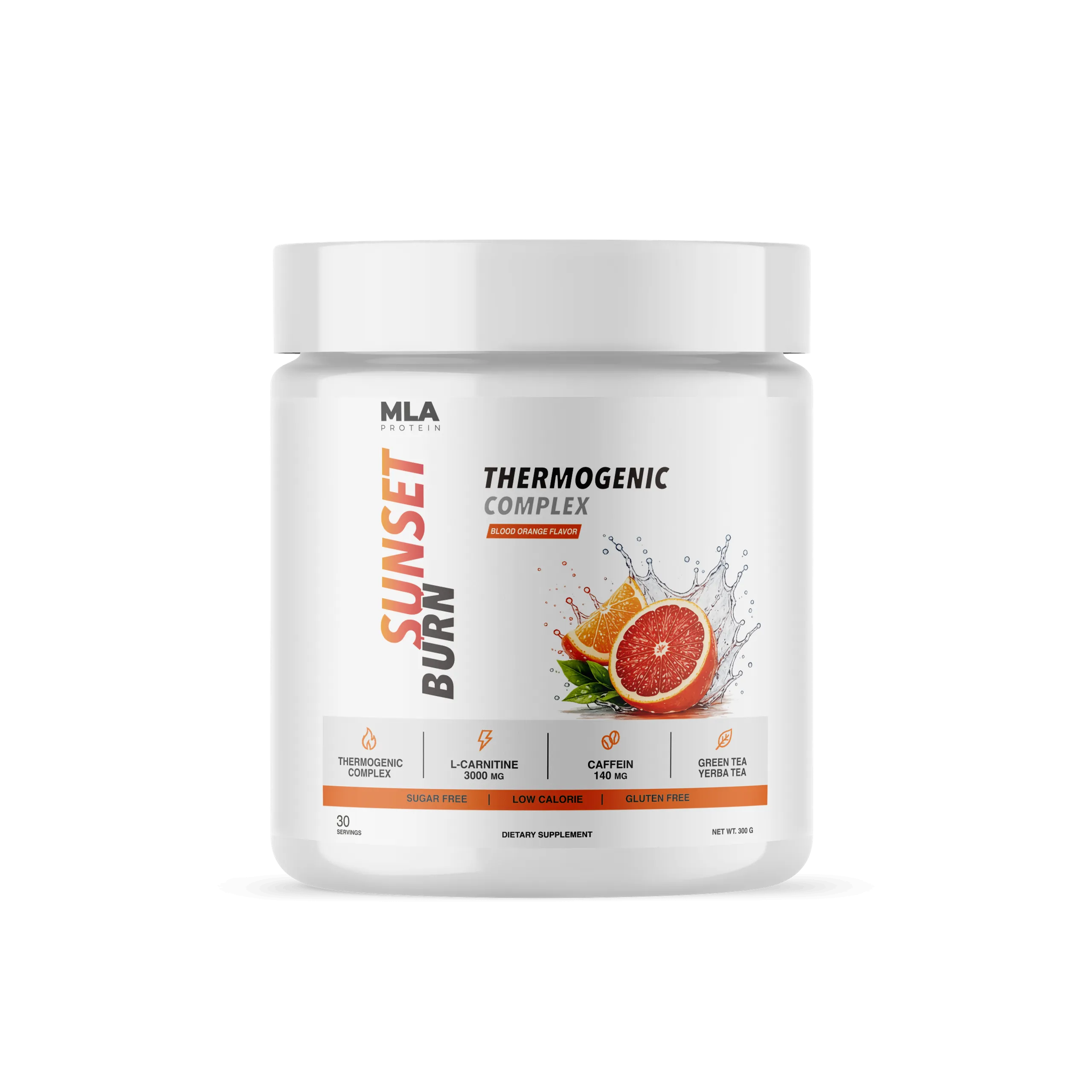 MLA Protein Sunset Burn Thermo