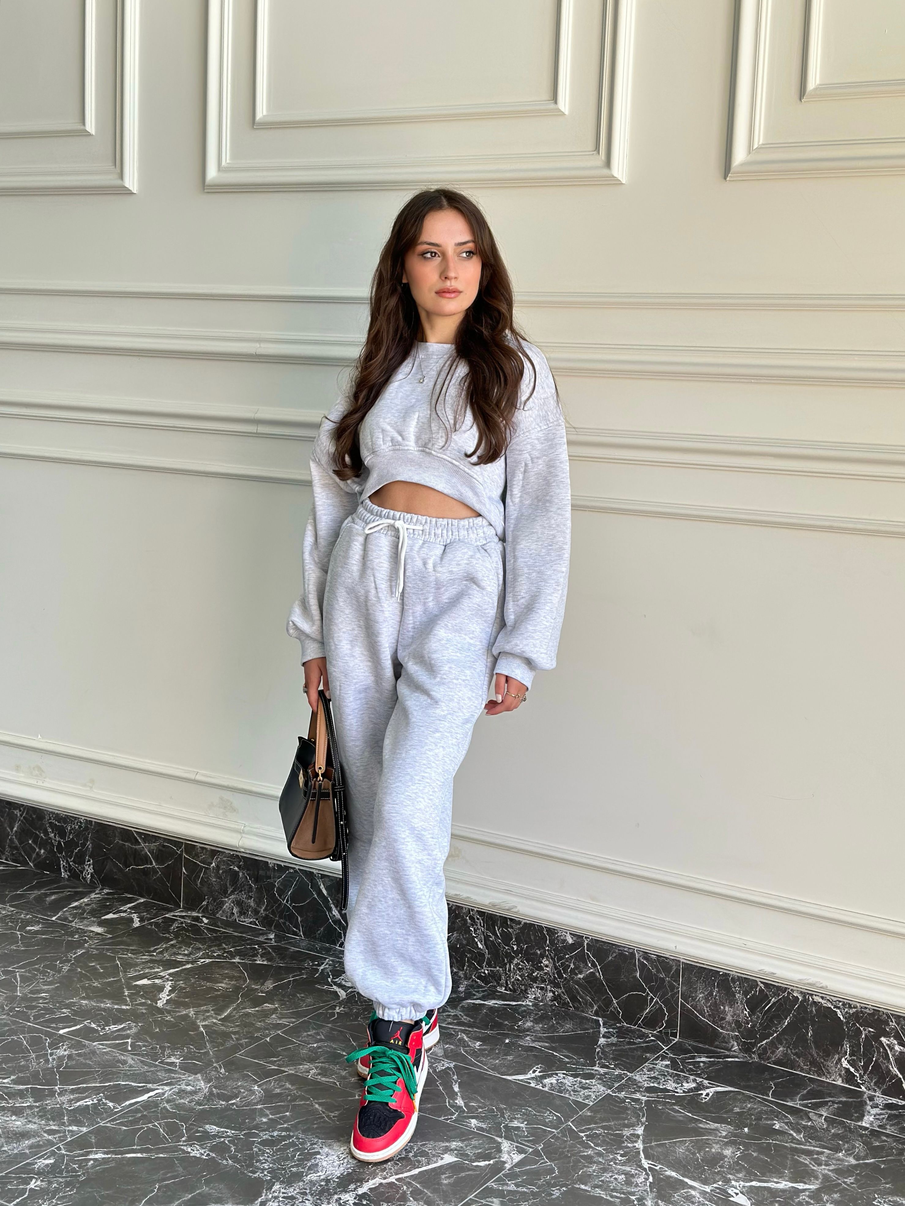 GRAY DRESSED TRACKSUIT